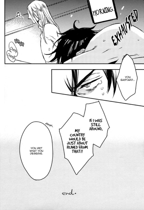 [MICROMACRO (サコ。)] unsavory ties (Axis Powers ヘタリア) [英訳]