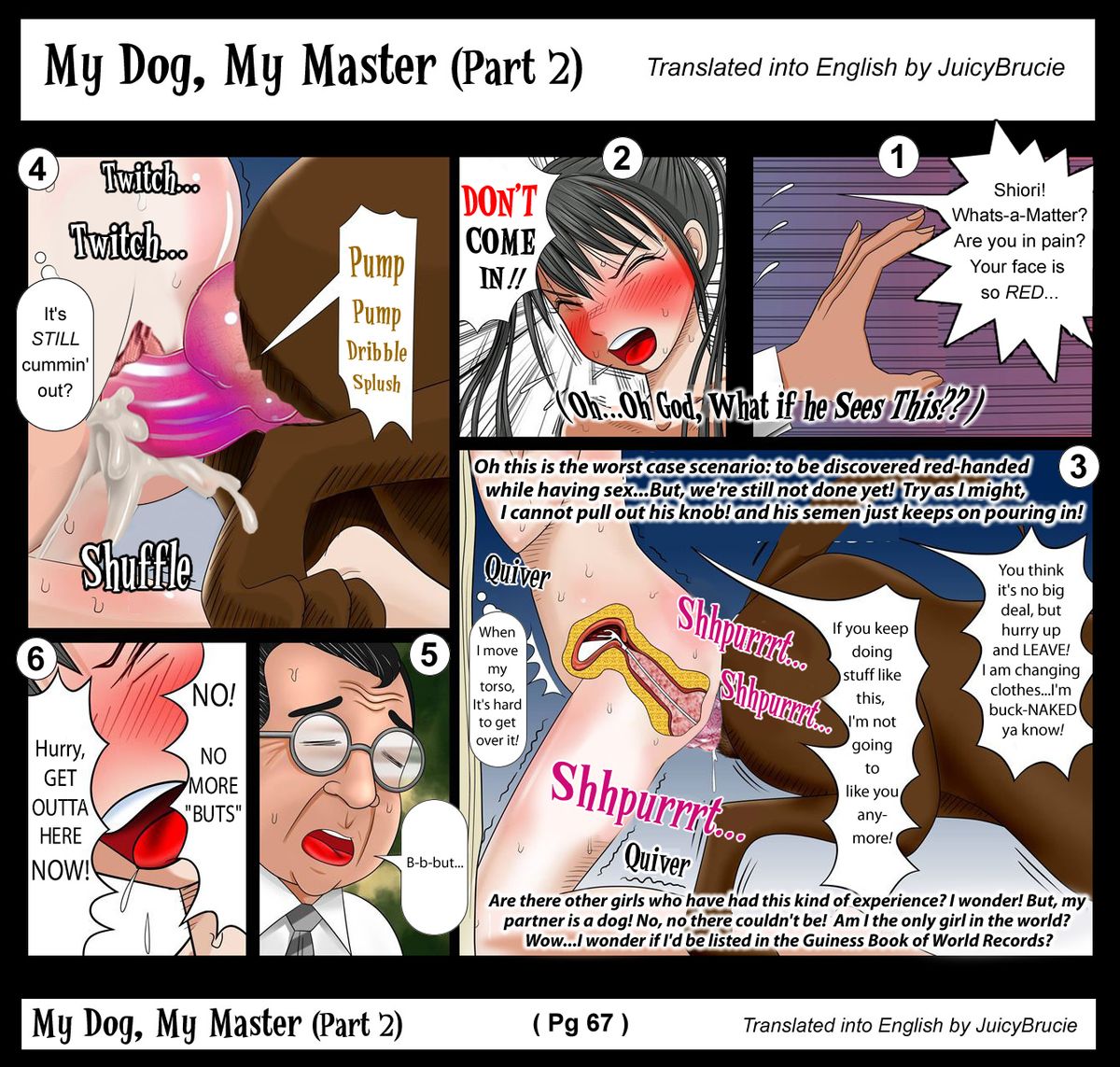 [はるはる堂] 私んちのお犬様02 [英訳]