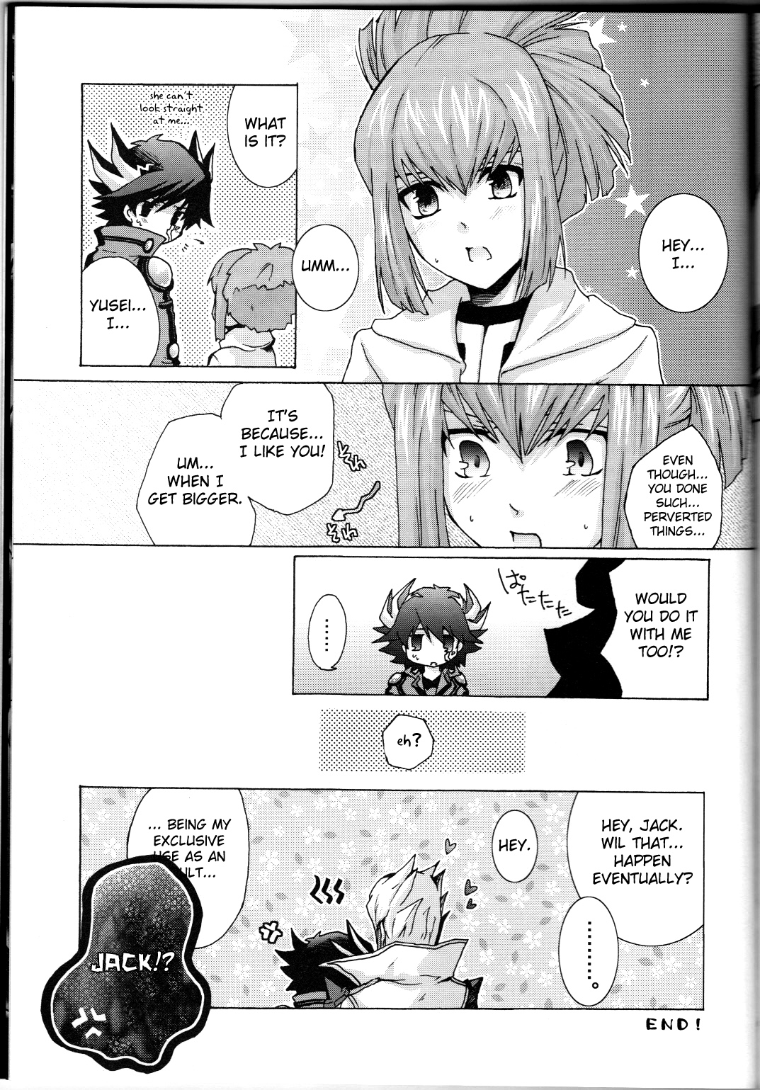 (C75) [蒼イロのえのぐ (鐘井楊)] Victim Sanctuary (遊☆戯☆王5D's) [英訳]