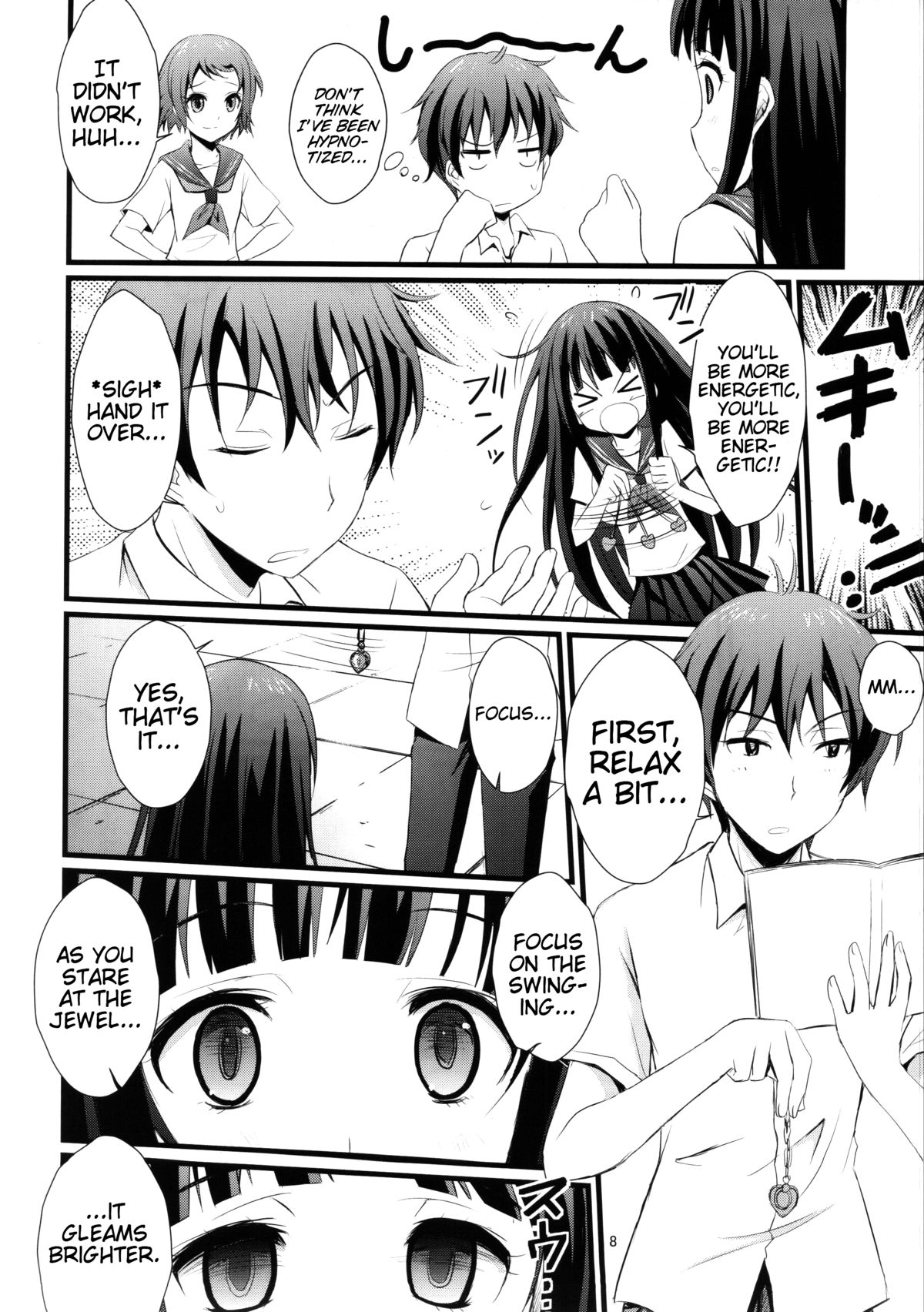 (C82) [マグダラ解放同盟 (月読さじん)] わたし催眠にかかります (氷菓) [英訳]