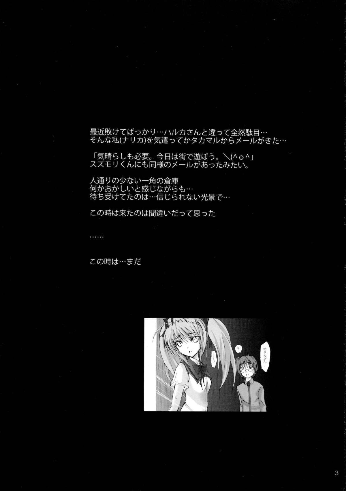 (C79) [ヴェロニカの歯 (の歯)] 闇き覚醒し炎僅か光る雷刃 (超昂閃忍ハルカ)