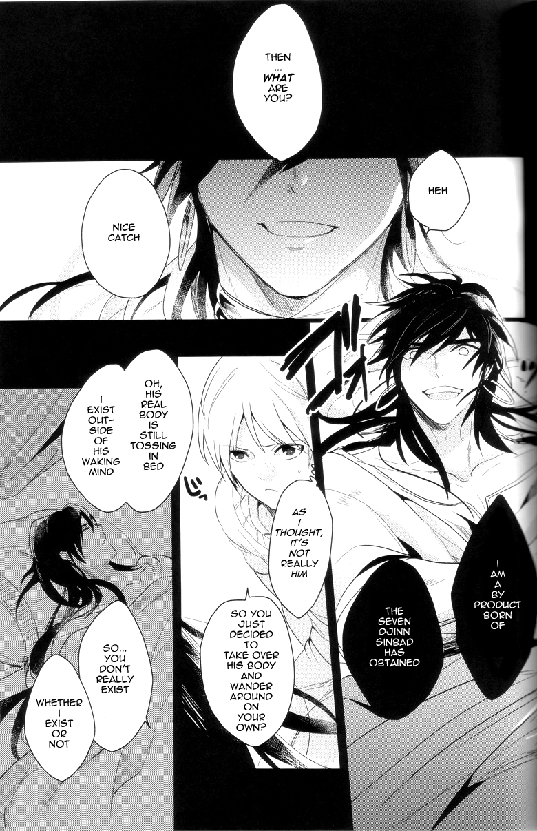 [ゴス村 (あちぃ)] DESIRE DREAM (マギ) [英訳]