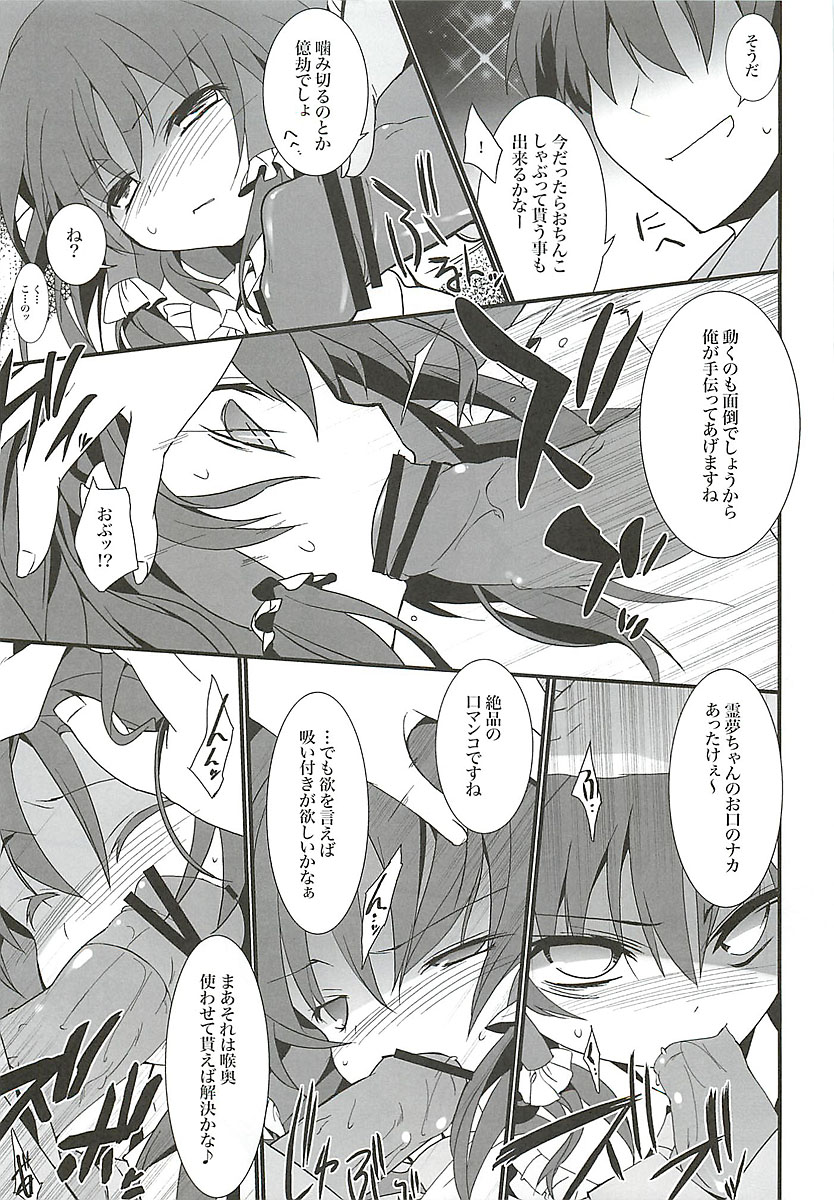 (例大祭9) [とりあえず(仮) (とろろ)] 雷獣さんのお陰でした (東方Project)