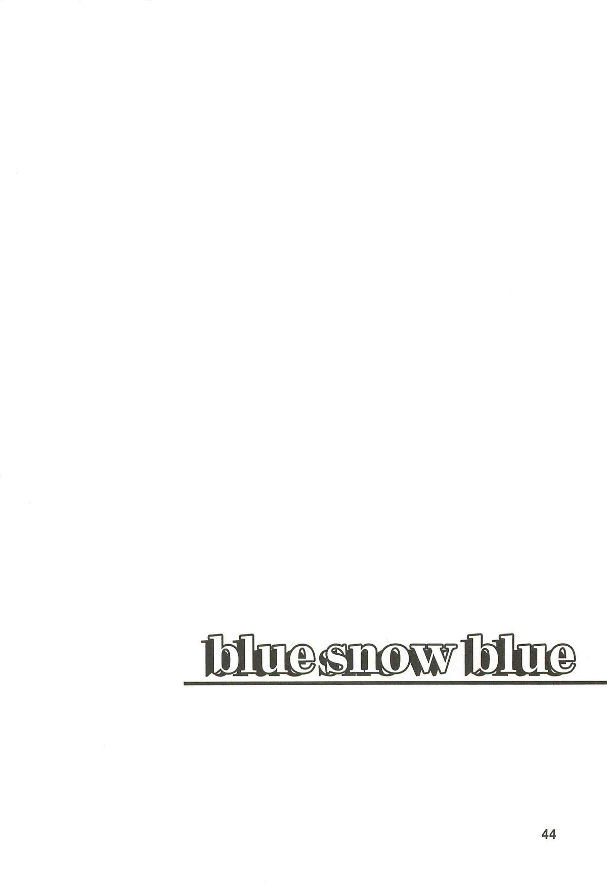 (C76) [わくわく動物園 (天王寺きつね)] blue snow blue 総集編3 scene.7～scene.9