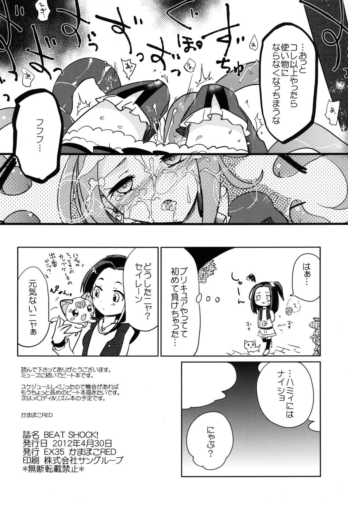 [EX35 (かまぼこRED)] BEAT SHOCK! (スイートプリキュア♪) [DL版]