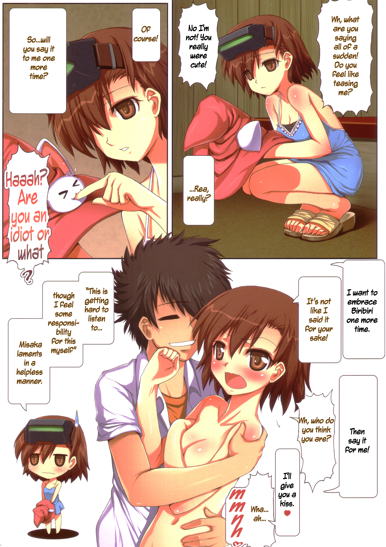 (C80) [AOKIHOSHI (FLYKING)] とある荷電の魔法少女 (とある魔術の禁書目録) [英訳]