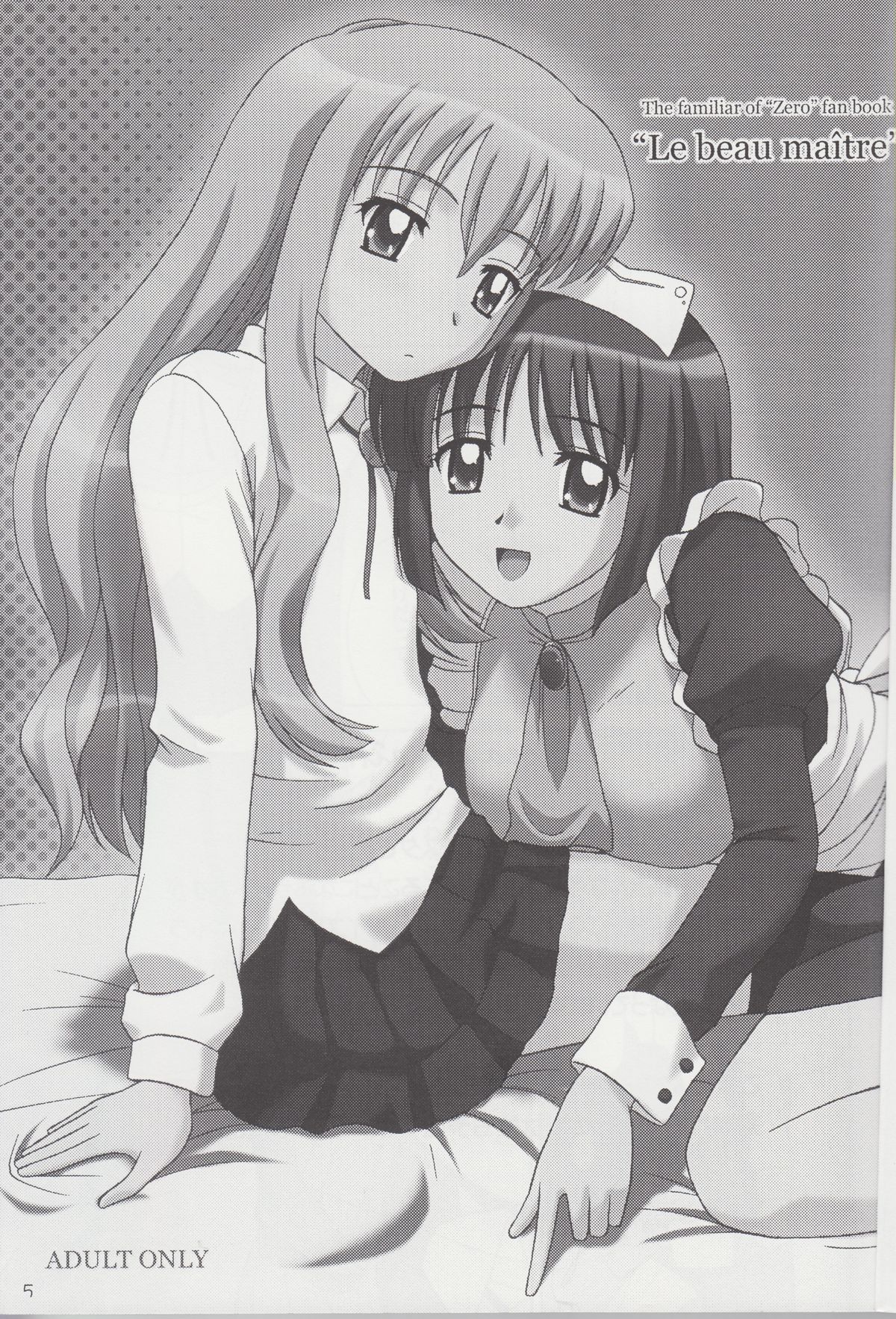 (C71) [G-SCAN CORP. (佐藤茶菓子)] Le beau maître (ゼロの使い魔) [英訳]