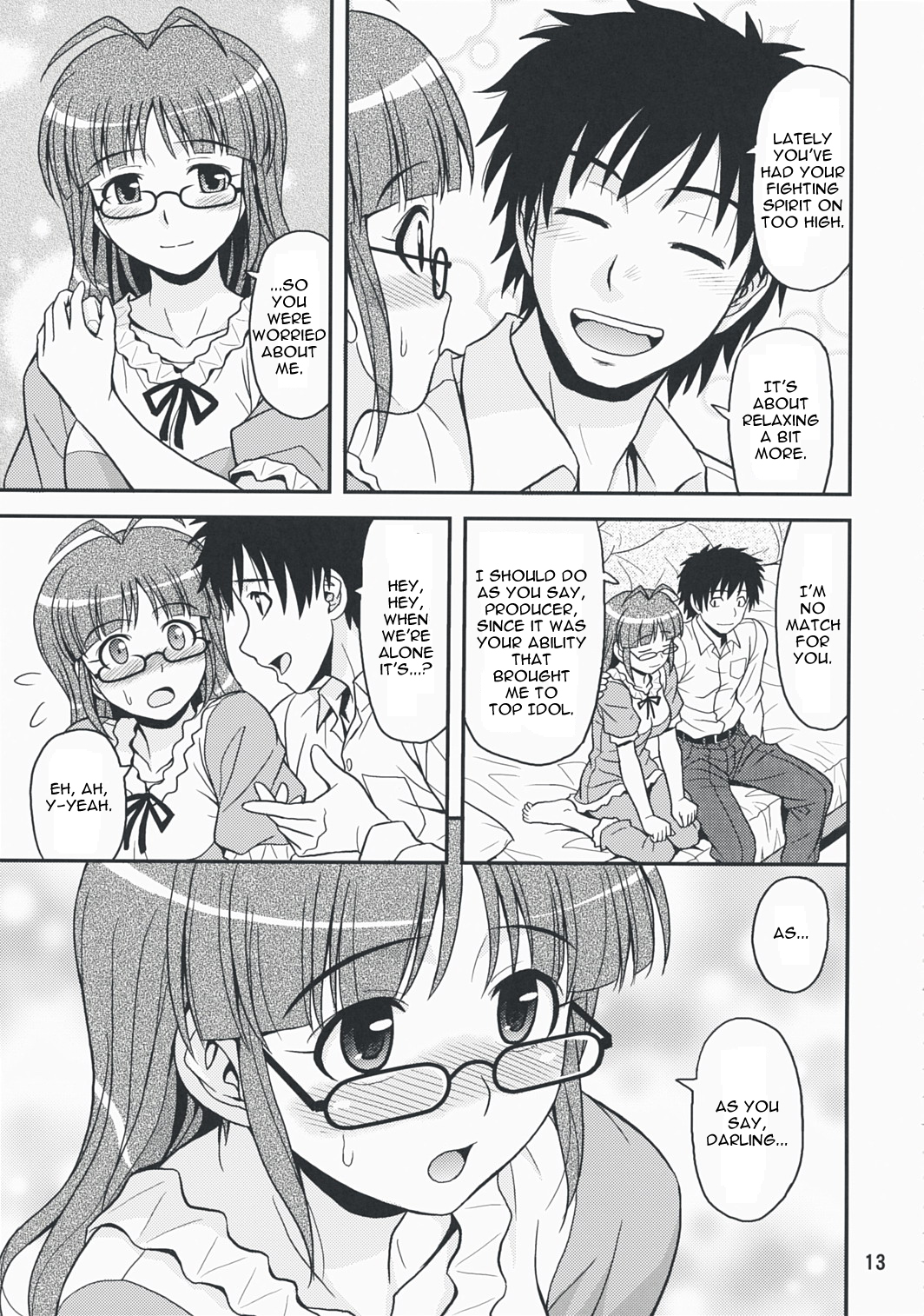 (C74) [順風満帆堂 (飛田竜夫)] Love for You! (アイドルマスター) [英訳]