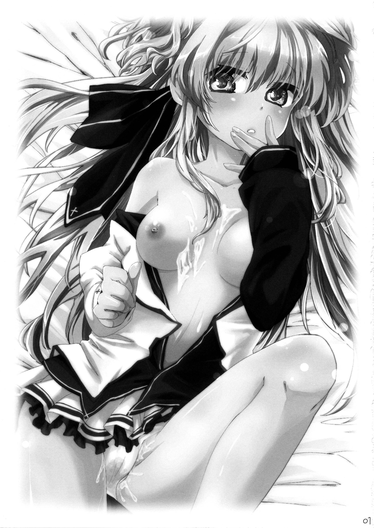 (こみトレ19) [ANCHOR (武藤まと)] デレデレな彼女は好きですか？ (ましろ色シンフォニー) [英訳]