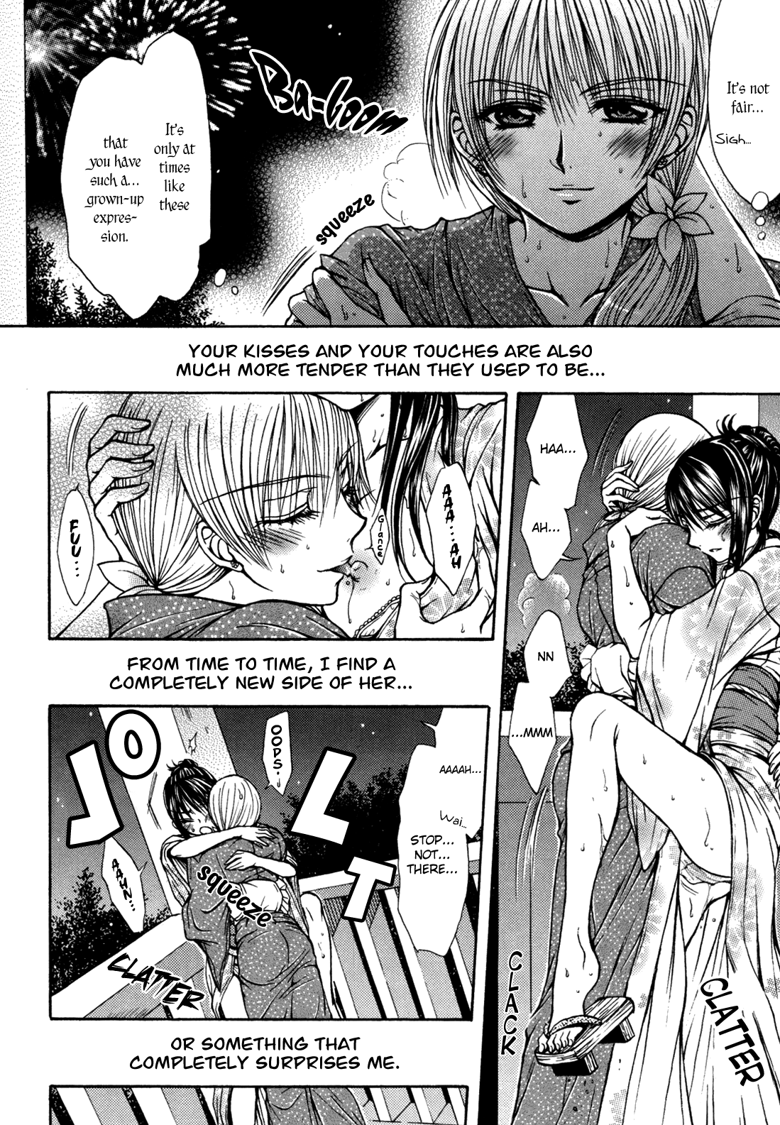 【南崎郁】花火のような瞬間（百合姫ワイルドローズ6）【英語】（ゆりプロジェクト）
