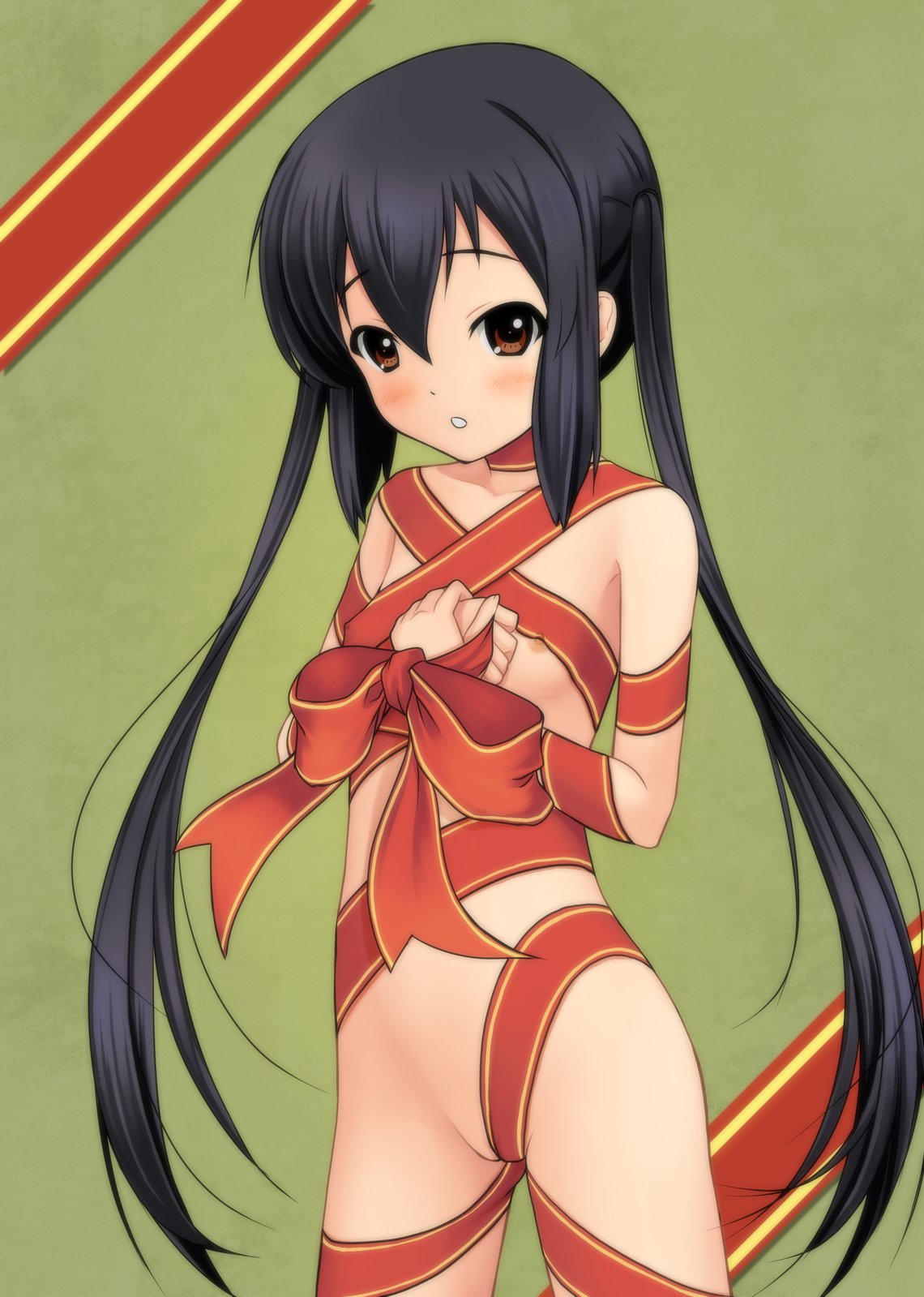 [Sage (りゅんぬ)] にゃんあずにとびつこう! (けいおん!) [DL版]