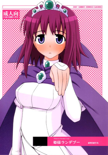 (C72) [紺野制作坊 (紺野あずれ)] 姫様ランデブー (ゼロの使い魔) [英訳] [無修正]