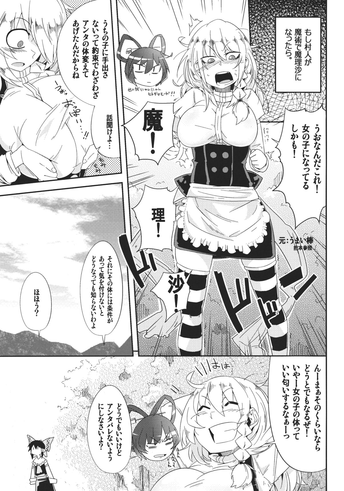 (例大祭9) [櫻井大エネルギー (櫻井エネルギー)] MARISA1×3？ (東方Project)