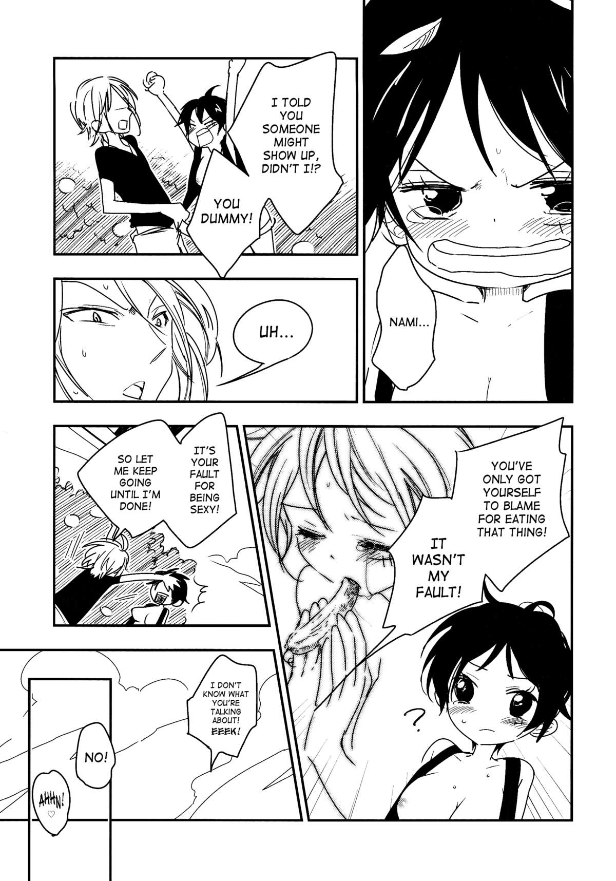 [スターチス (百合原明)] ナミゾウすごいゾウ (ワンピース) [英訳]