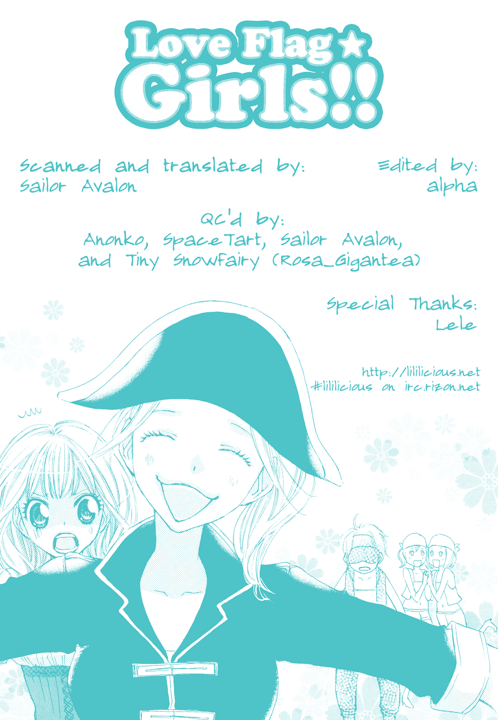 【高橋いつみ】ラブフラッグガールズ!! Ch.1-8（完全）[英語] [リリシャス]