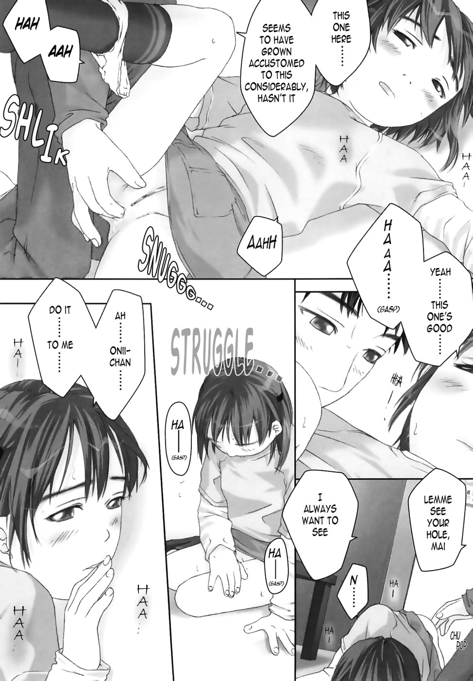 [氏家もく] ろりあな -Litle Anal Collection- [英訳]