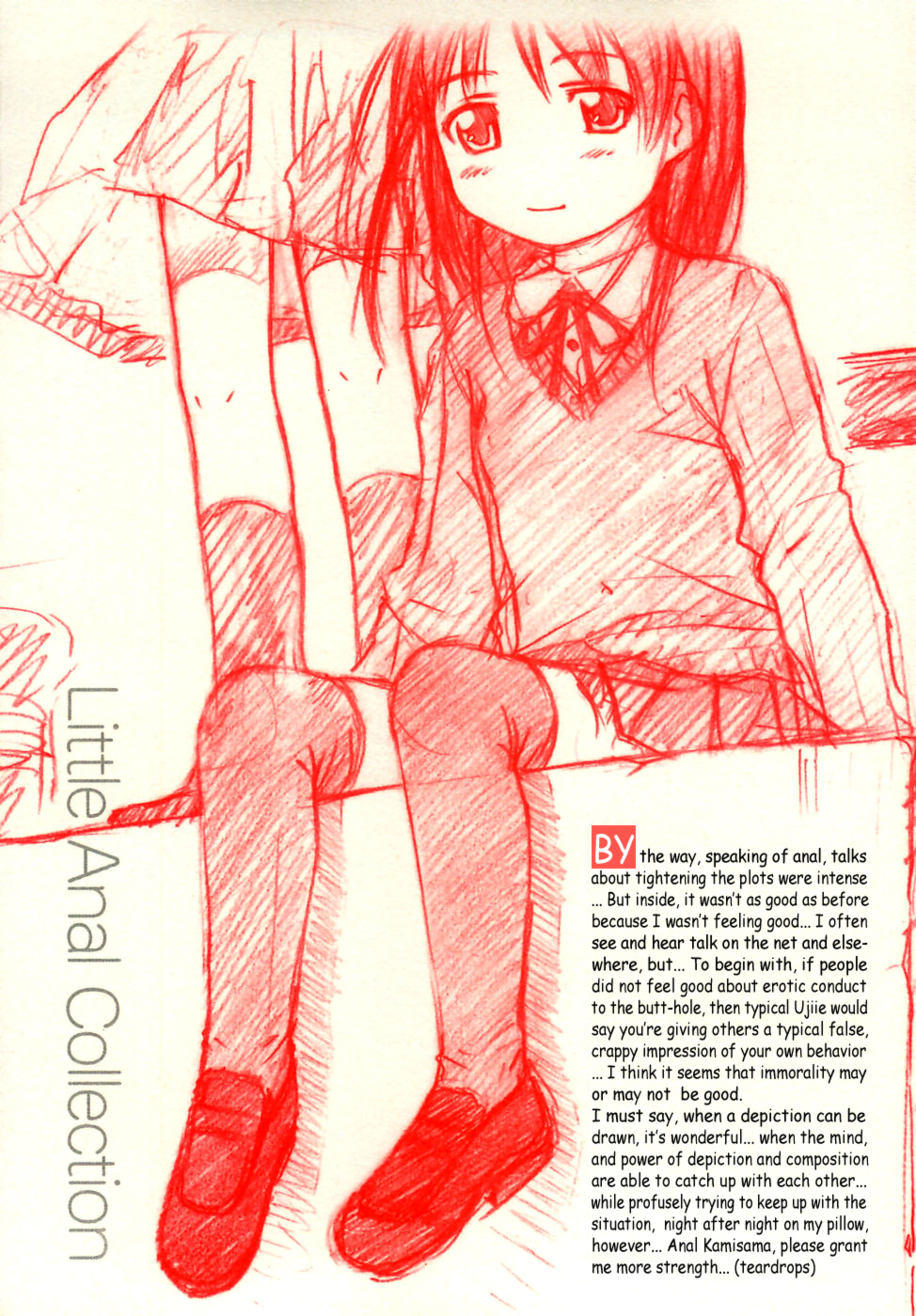 [氏家もく] ろりあな -Litle Anal Collection- [英訳]