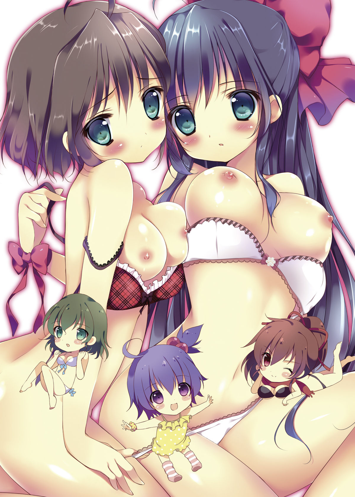 [とらいあんぐる！ (しらたま、榎本ひな、古川れもん、他)] エッチのかんづめ [DL版]