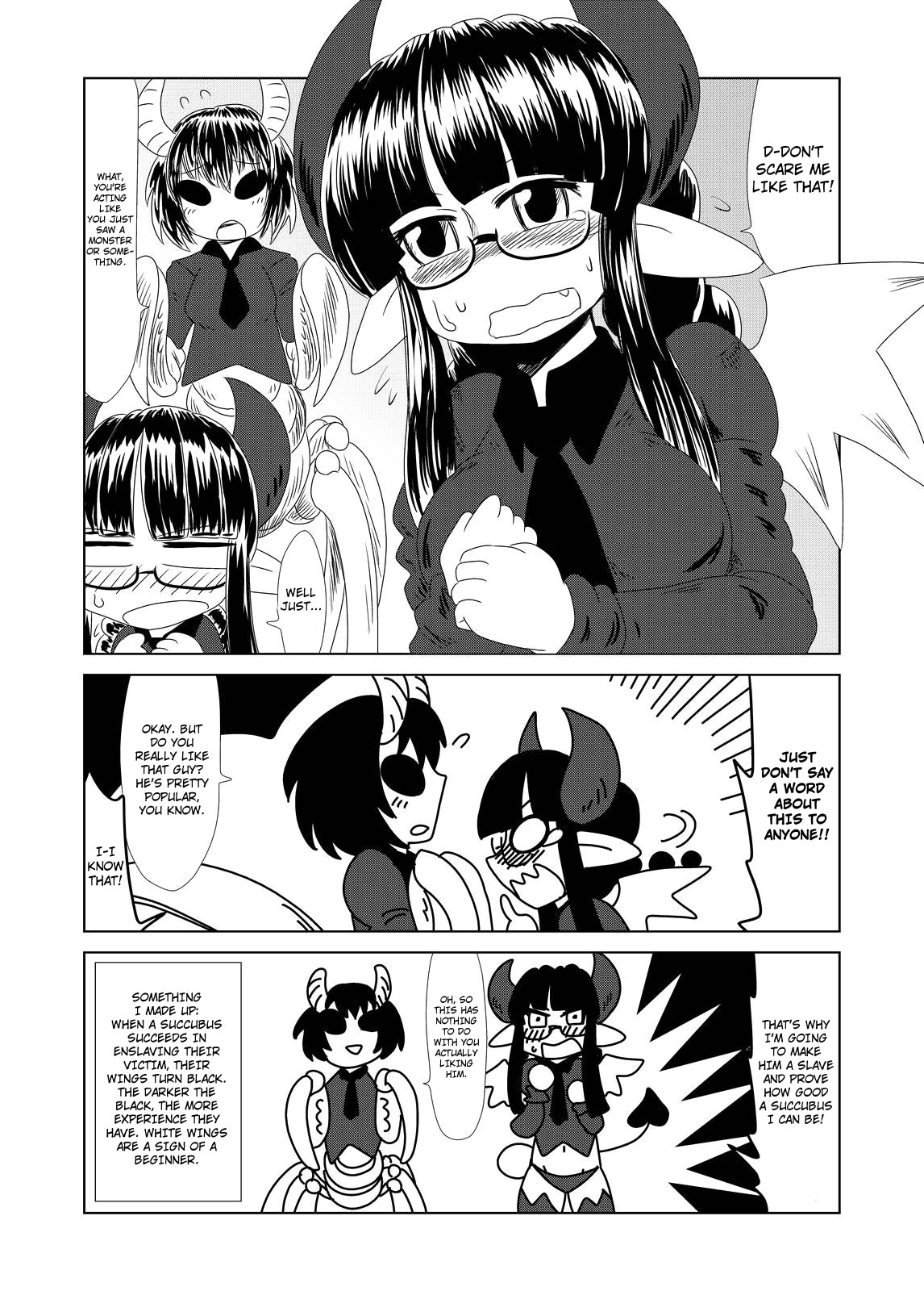 [Hroz] サキュバス娘の初恋。 [英訳]