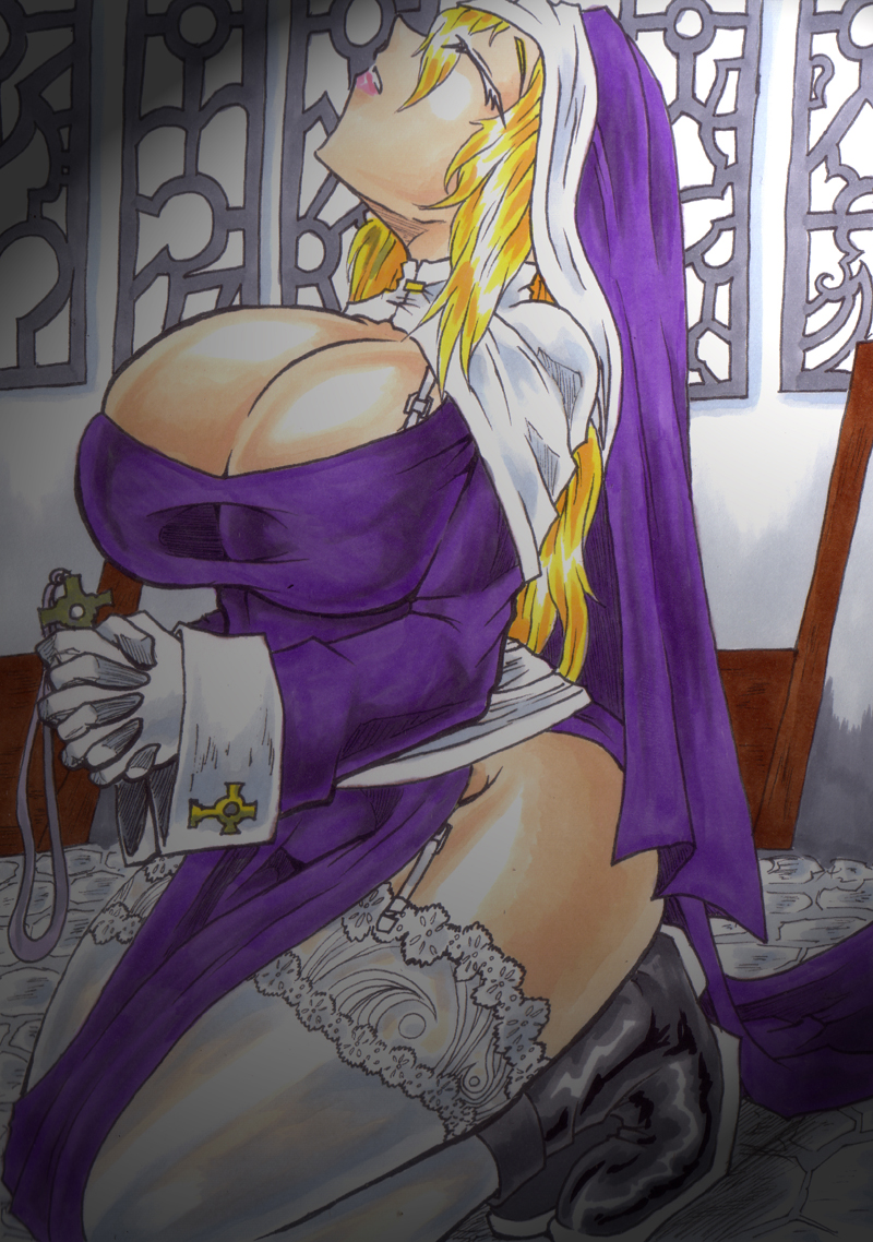 [主に夜用 (ひらたみ)] 姦落～泡色の聖女～