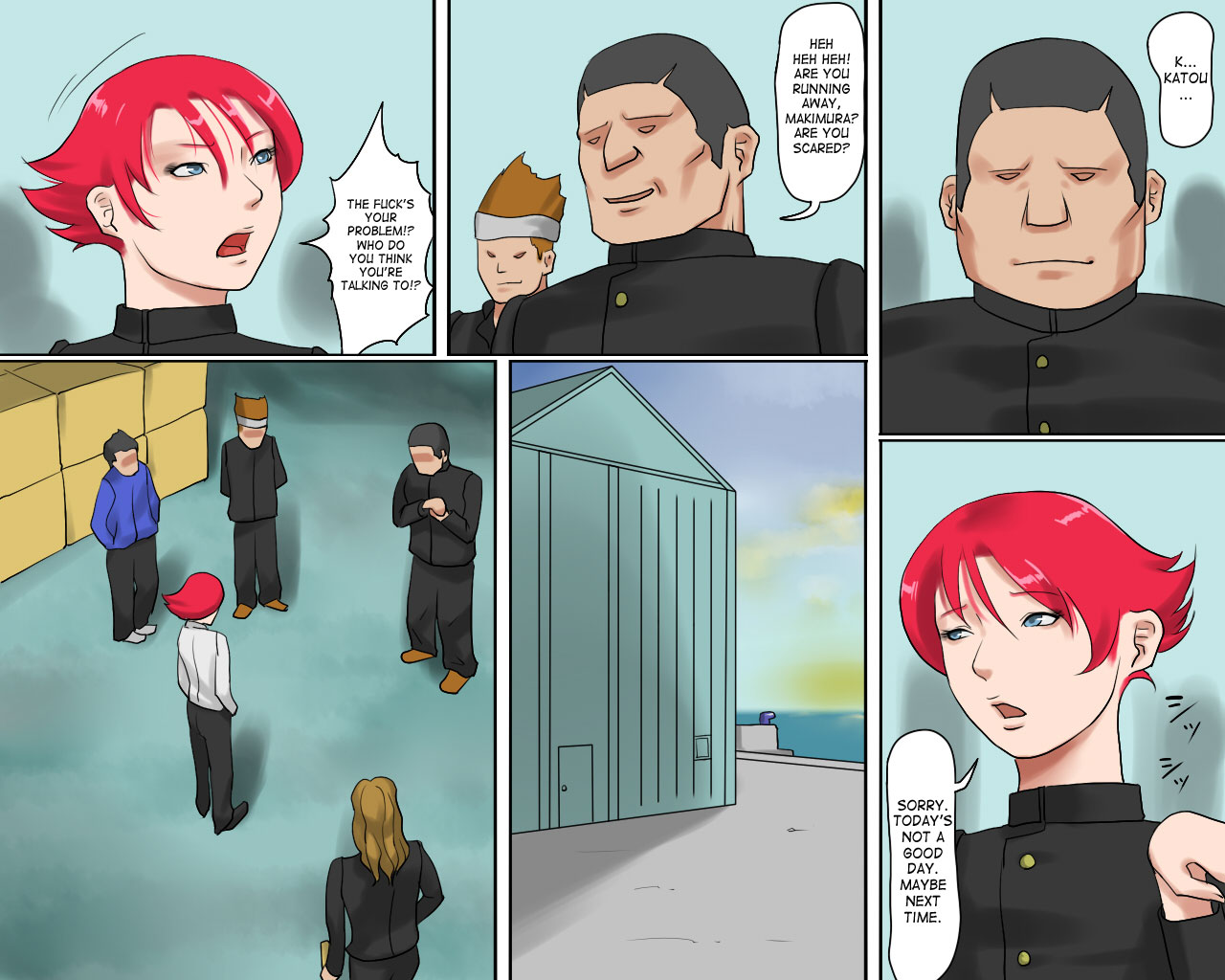 [納屋] 女体化マゾ娼婦・彩 恥辱のコスチューム [英訳]