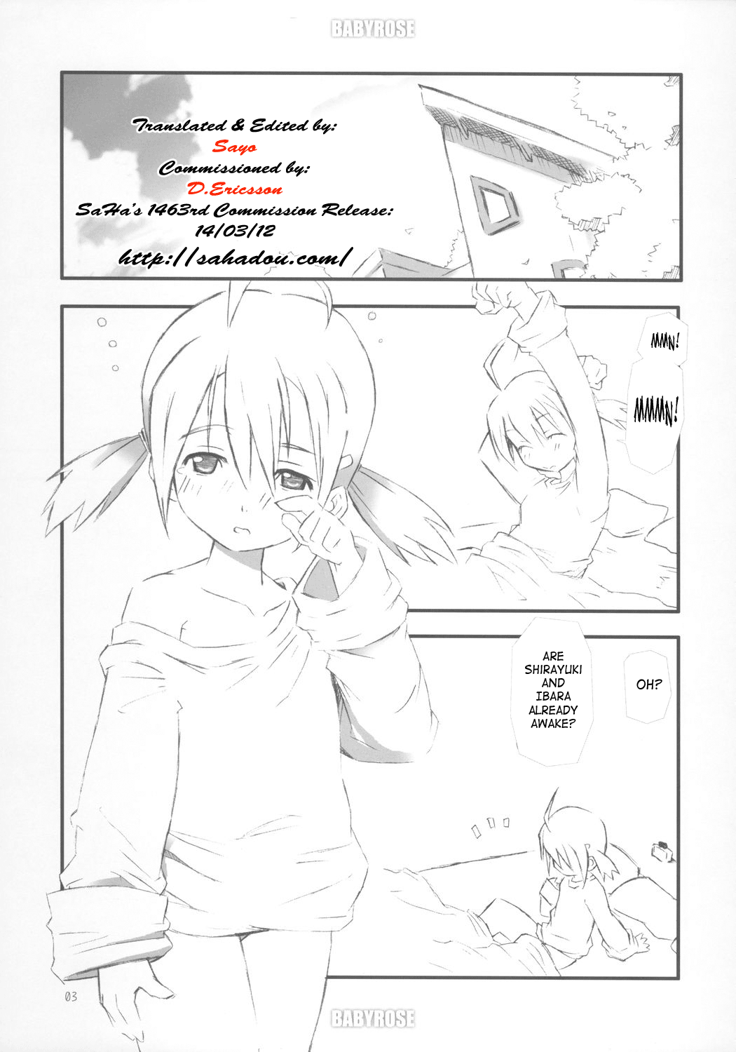 (COMIC1) [rabbit syndrome (rabbit)] BABY ROSE (おとぎ銃士赤ずきん) [英訳]