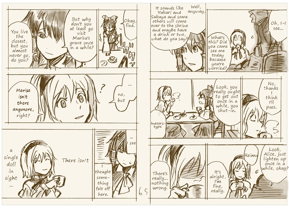 【チャリン】マリサのお墓にて（東方Project）【英語】