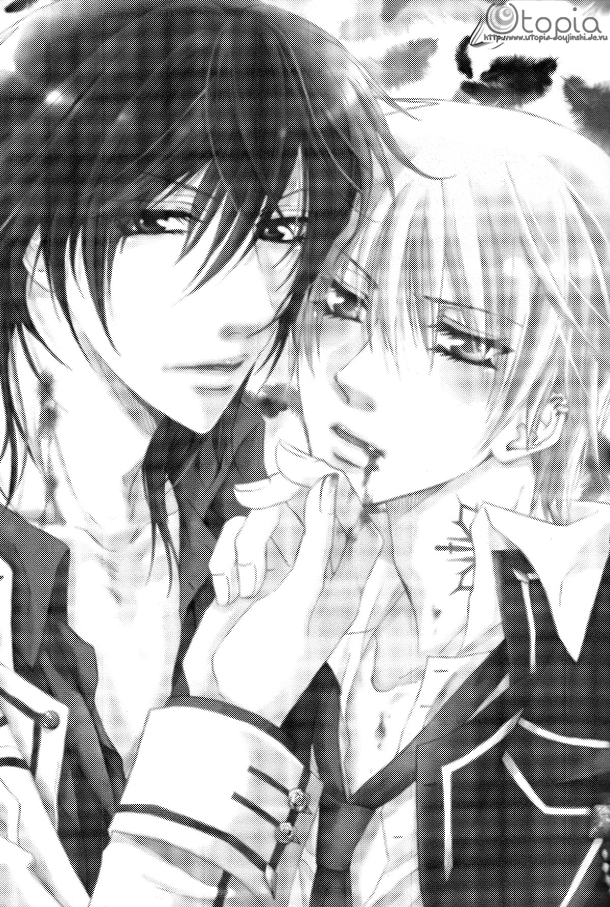 [ブルークレスト (小豆夜、桃のん)] HUNTER HUNTED (ヴァンパイア騎士) [英訳]