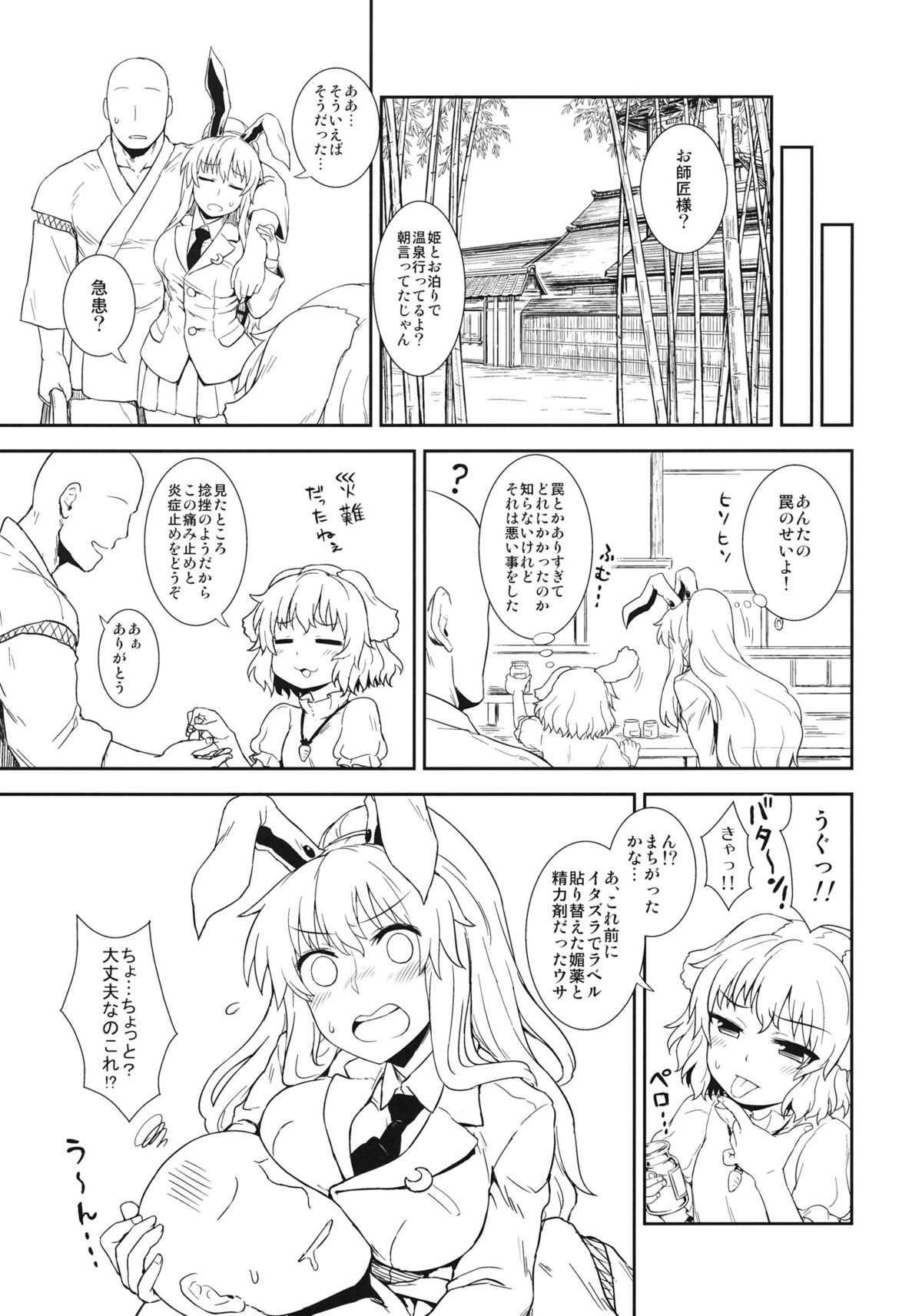 (C81) [110-GROOVE (イトウゆーじ)] うさぎのお薬屋さん (東方Project)