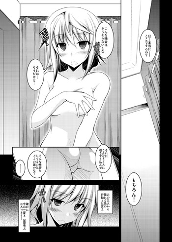 [ELHEART'S (息吹ポン)] 『超弩級の唐変木』な一夏がシャルと試着室で○○する小話 (IS＜インフィニット・ストラトス＞)