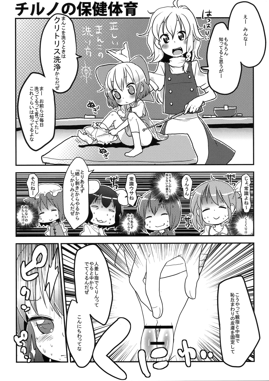(C81) [ぬこー様パラダイス] ちるののほけんたいいく (東方)