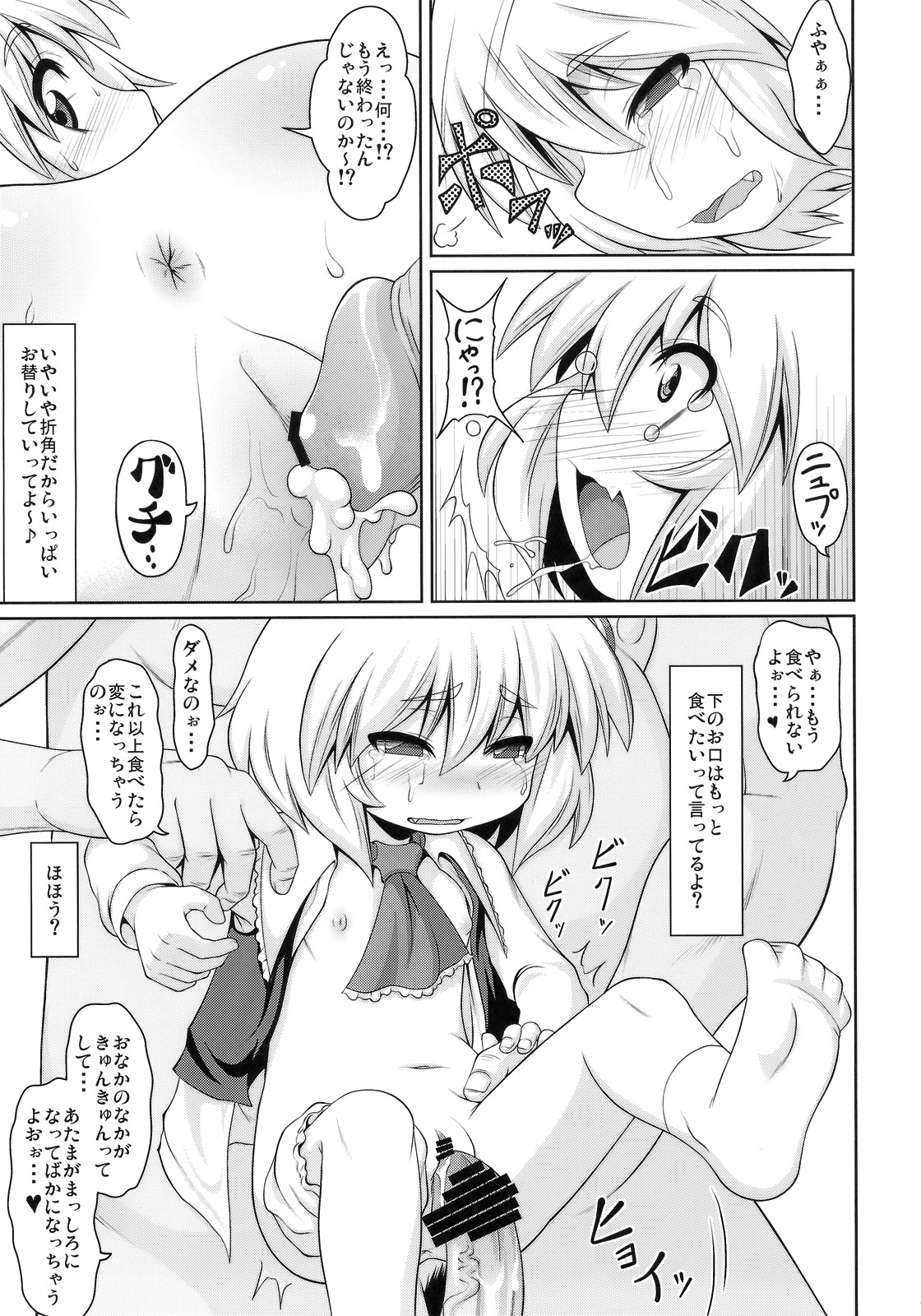 (C81) [全裸屋敷 (全裸、TEC)] たのしいルーミアの騙しかた (東方Project)
