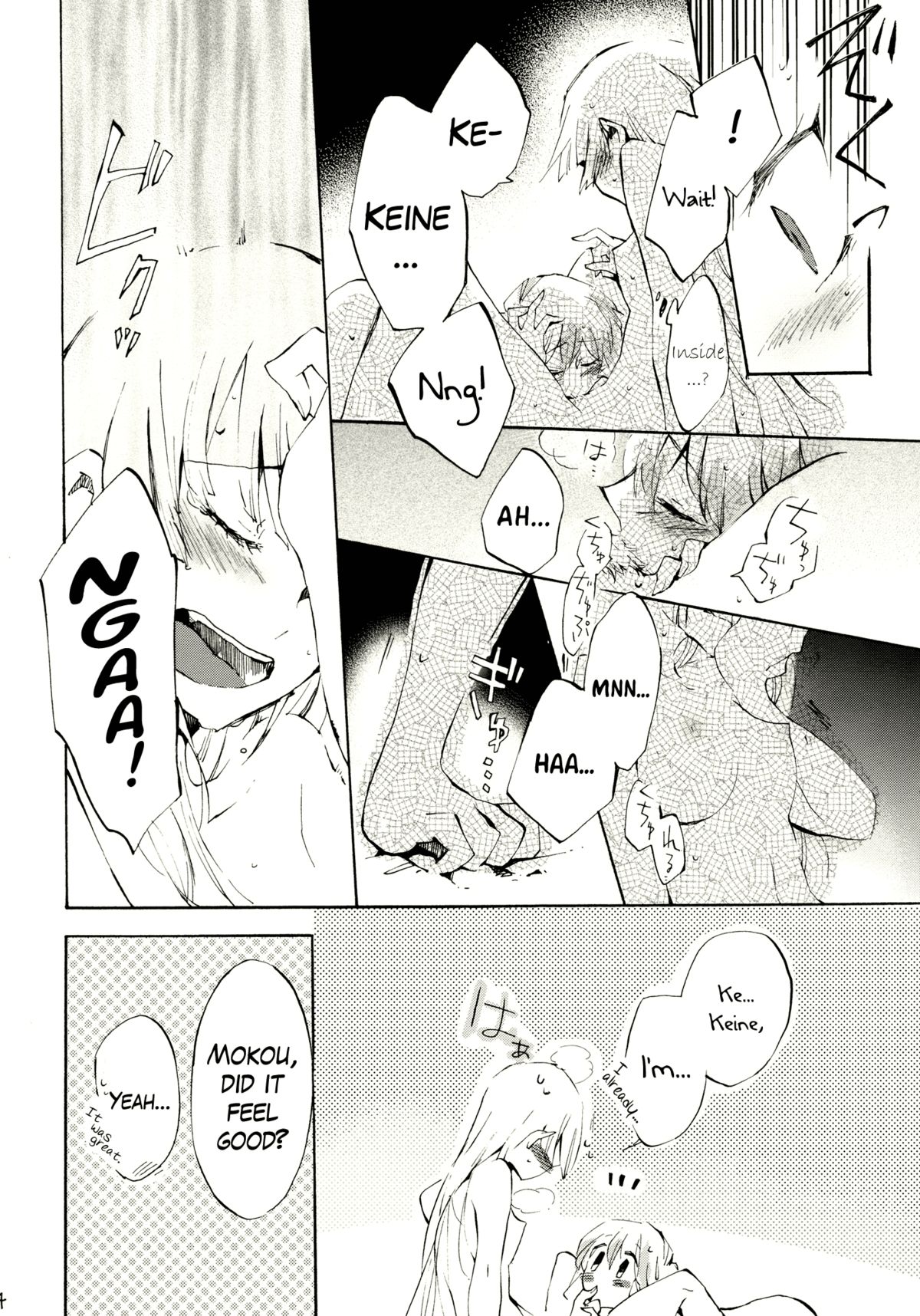 (例大祭8) [ビビットグレー (シノアサ)] 柔らかなプルス (東方Project) [英訳]