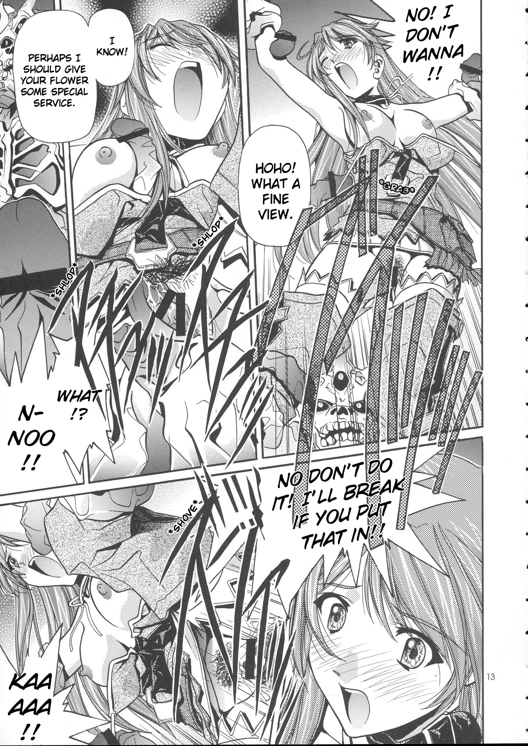 [彩～IRODORI～ (よろず)] 裂～VIRIVIRI～ (爆裂天使) [英訳]