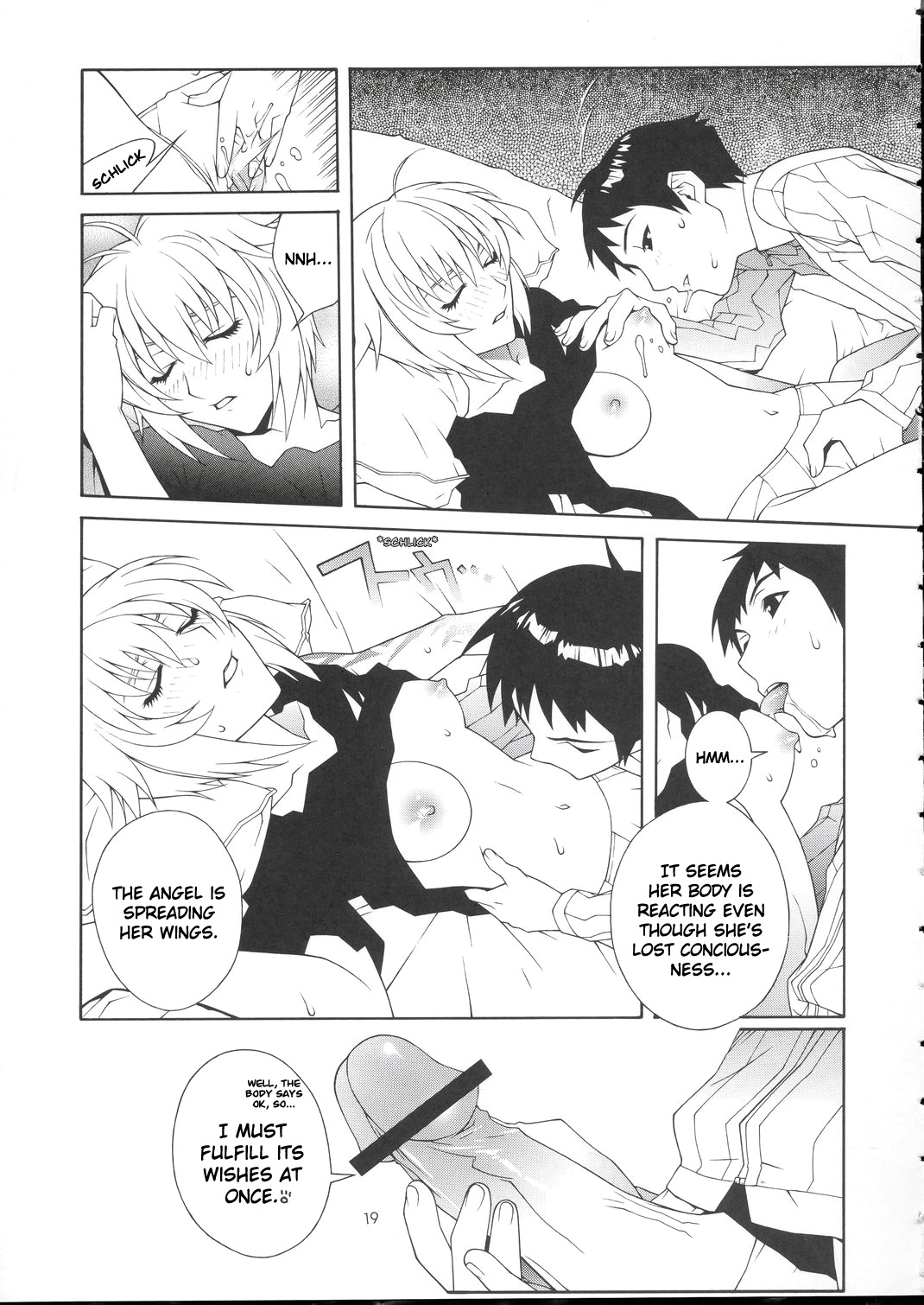 [彩～IRODORI～ (よろず)] 裂～VIRIVIRI～ (爆裂天使) [英訳]