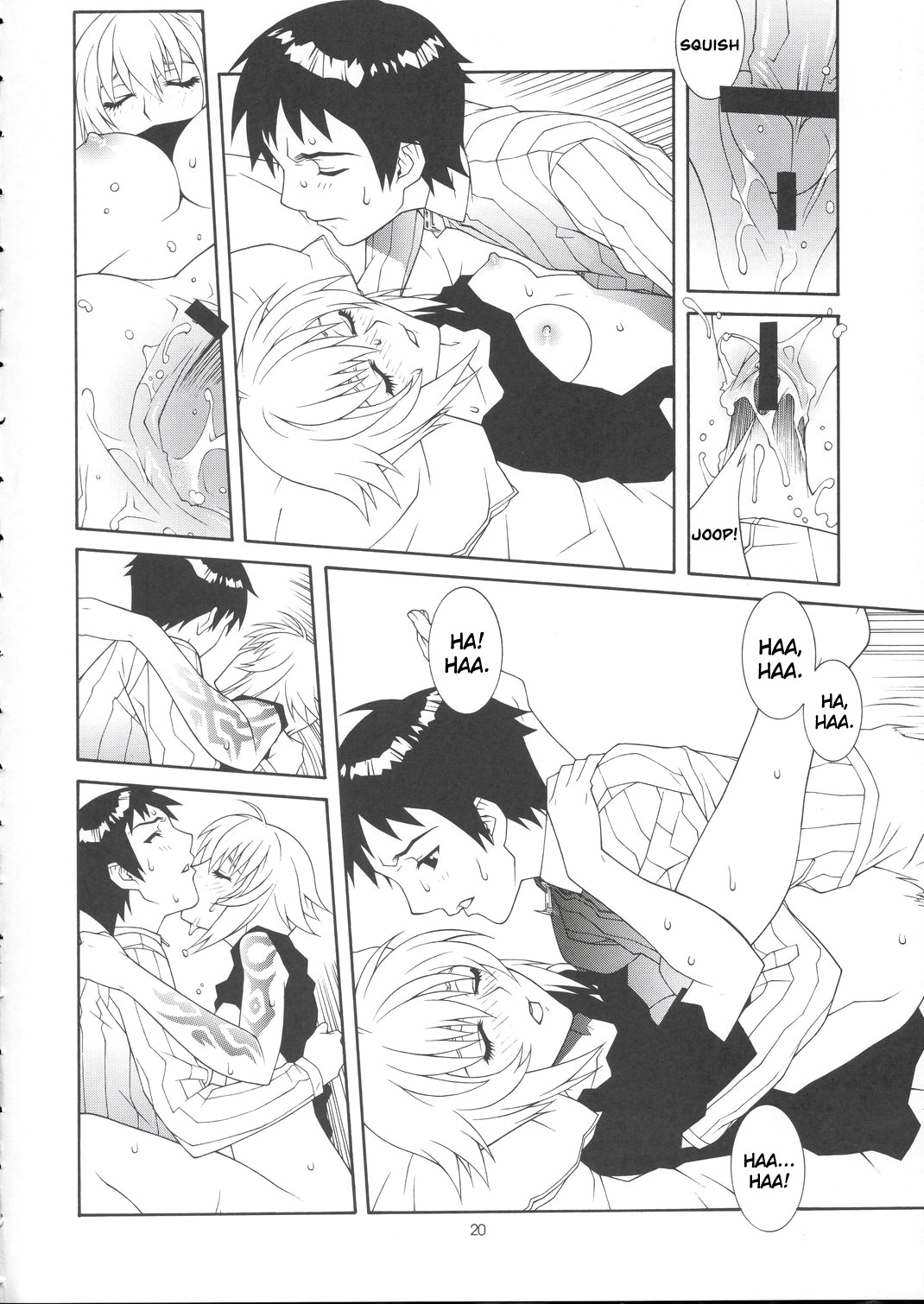 [彩～IRODORI～ (よろず)] 裂～VIRIVIRI～ (爆裂天使) [英訳]