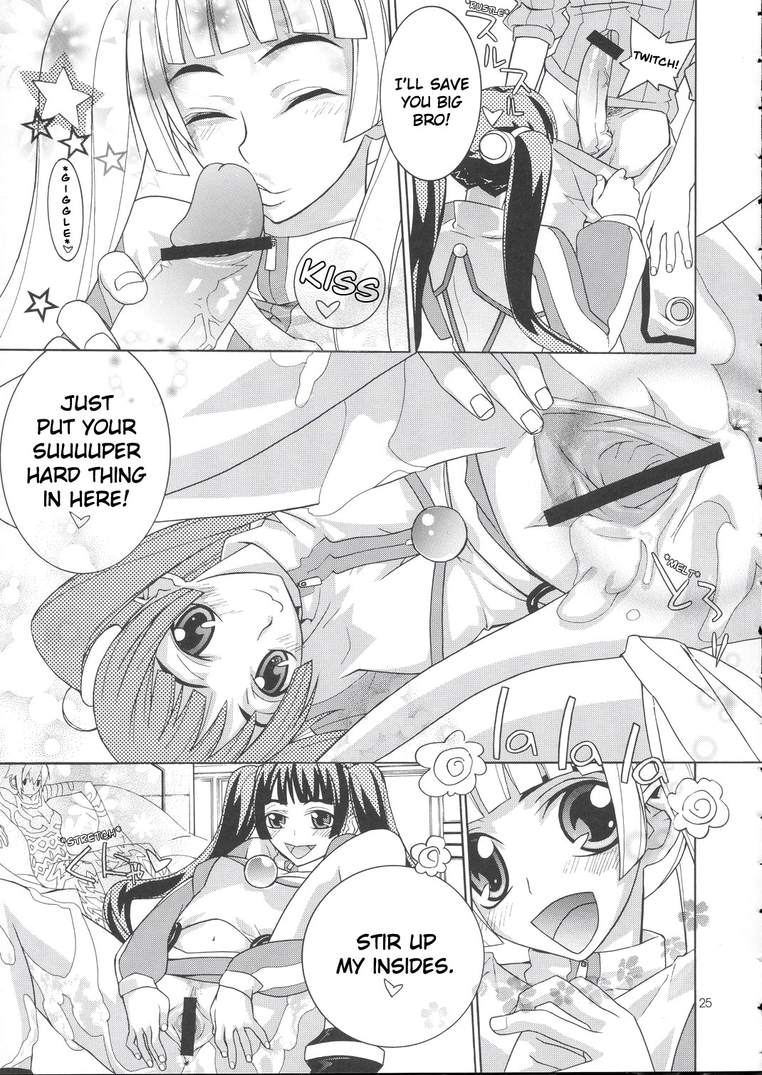 [彩～IRODORI～ (よろず)] 裂～VIRIVIRI～ (爆裂天使) [英訳]