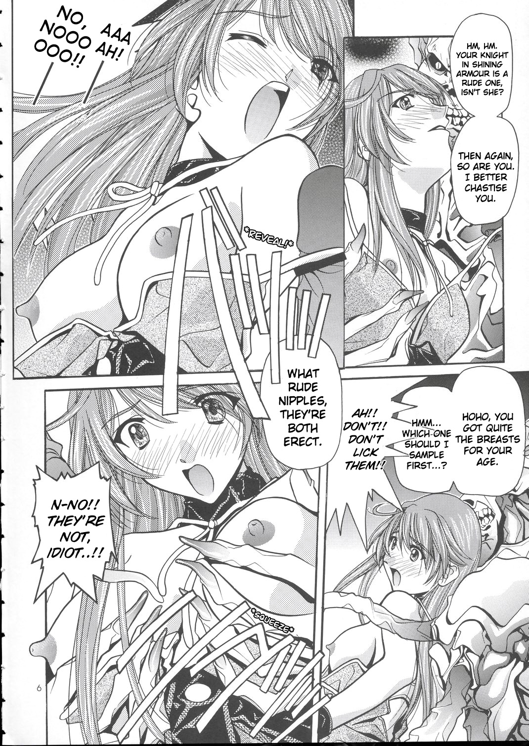 [彩～IRODORI～ (よろず)] 裂～VIRIVIRI～ (爆裂天使) [英訳]