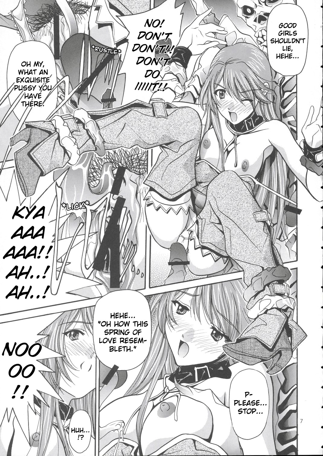 [彩～IRODORI～ (よろず)] 裂～VIRIVIRI～ (爆裂天使) [英訳]