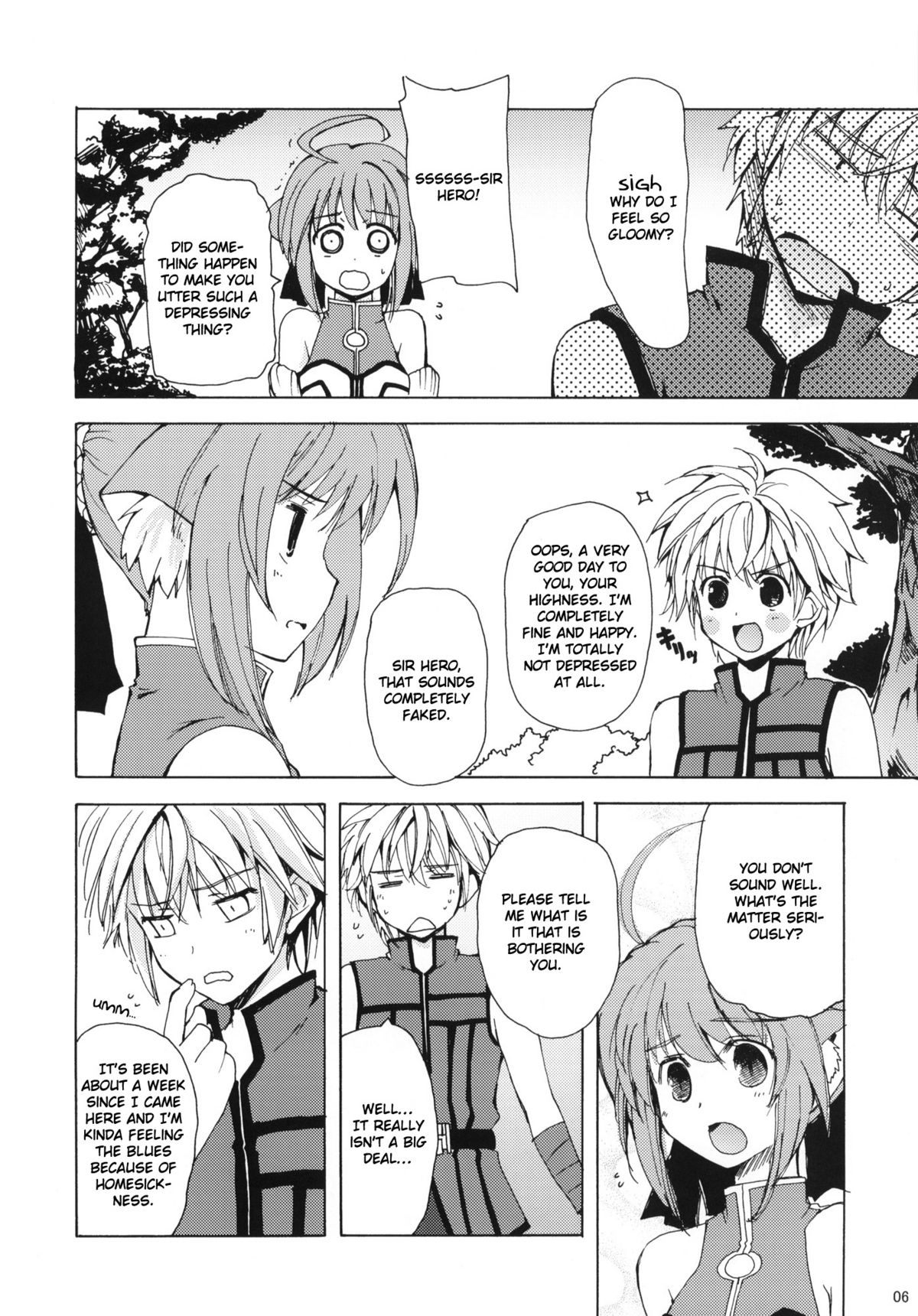 (C80) [八王子海パン突撃騎兵隊 (巻田佳春)] Takin' Me Down (DOG DAYS) [英訳]