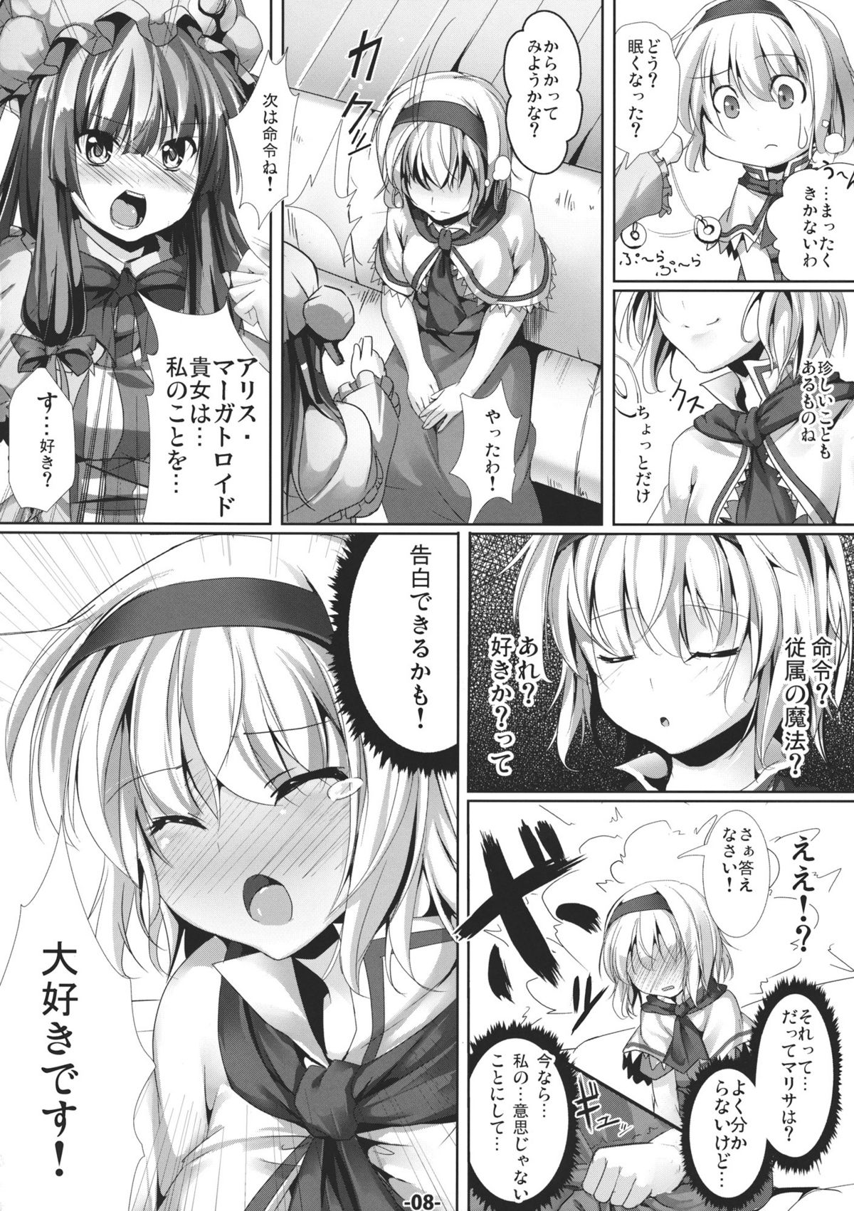 (例大祭8) [烏賊輪 (アジシオ)] 魔法使いの大切なもの (東方Project)