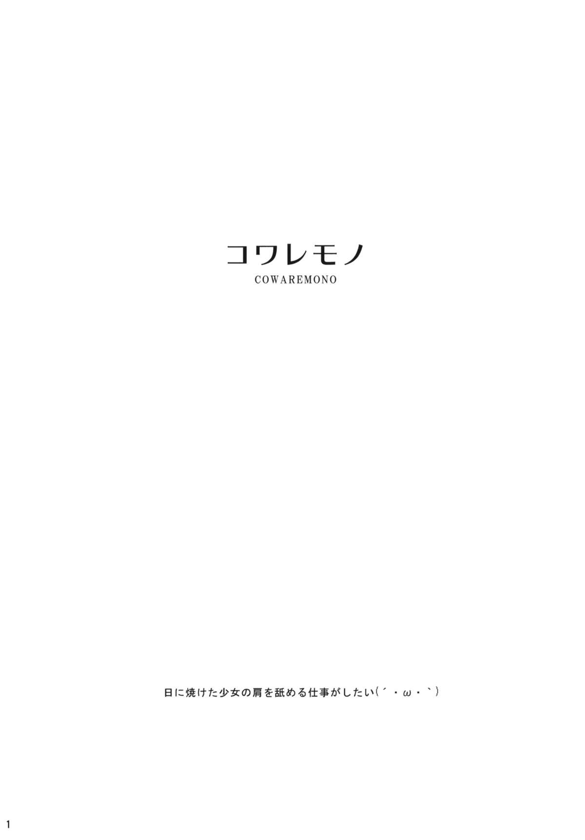 (C80) [おかりな (ぢょんたいらん)] COWAREMONO#13