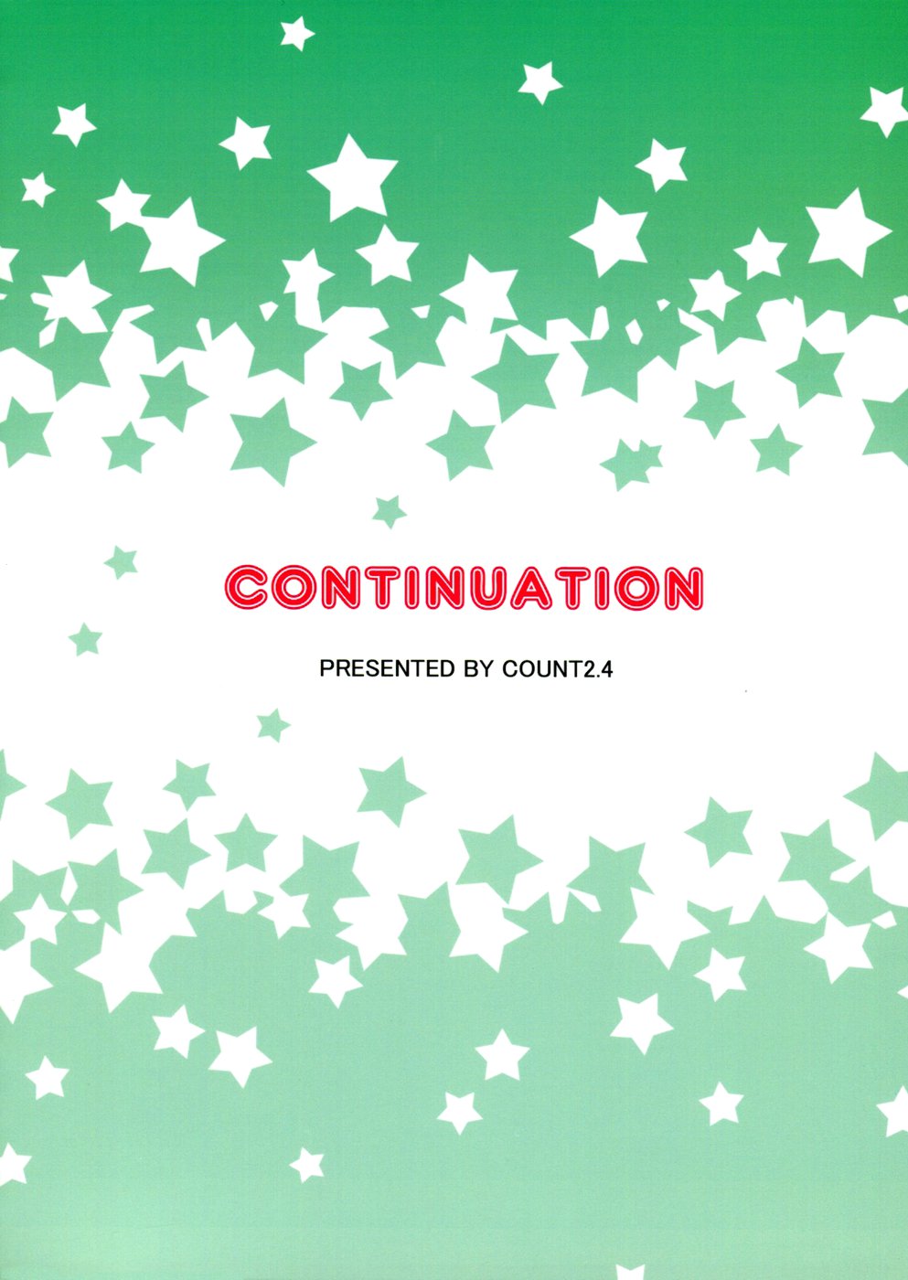 (C79) [Count2.4 (弐肆)] CONTINUATION (アイドルマスター) [英訳]