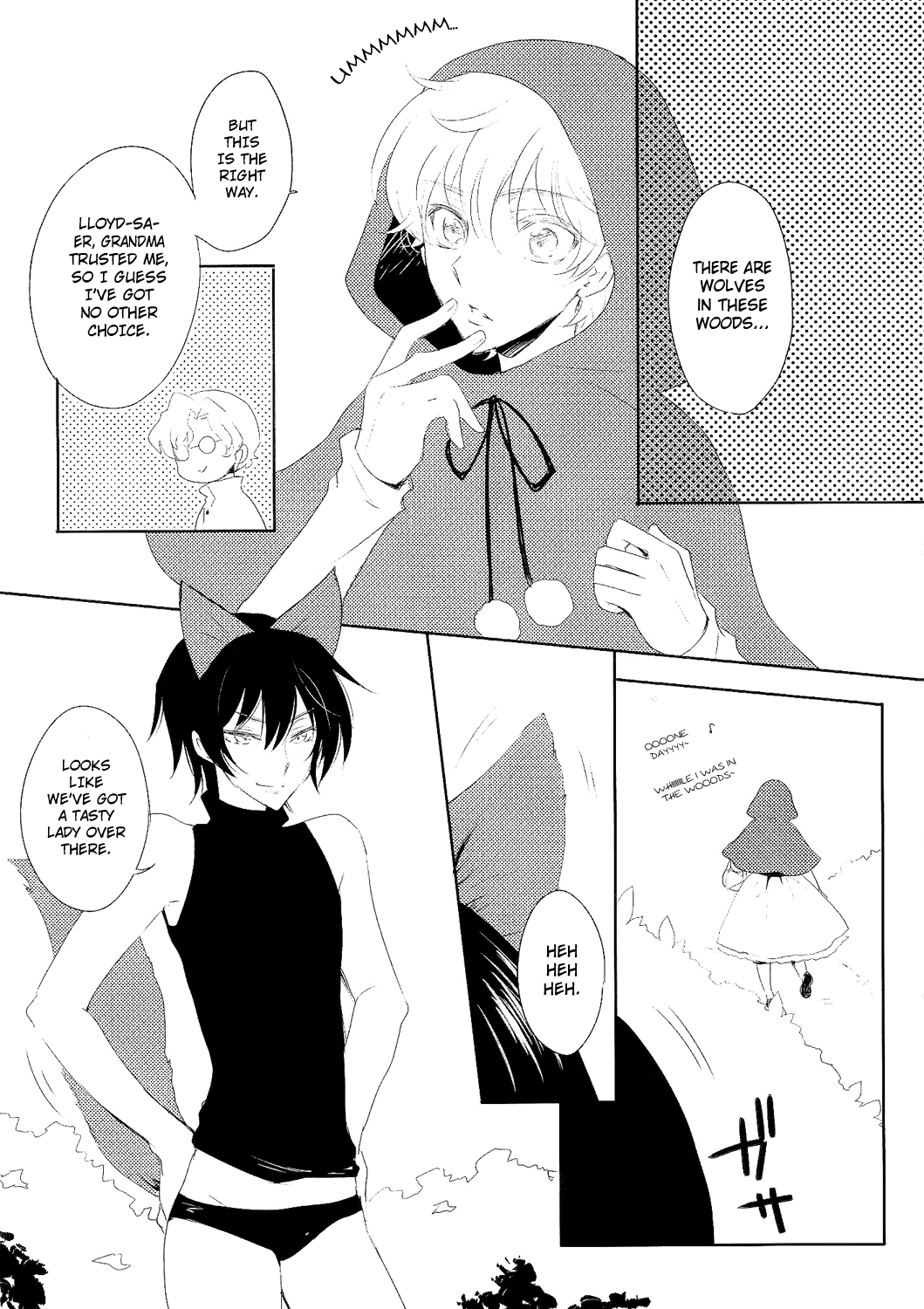 [5to:D (かべ)] 狼さん気をつけて! (コードギアス) [英訳]