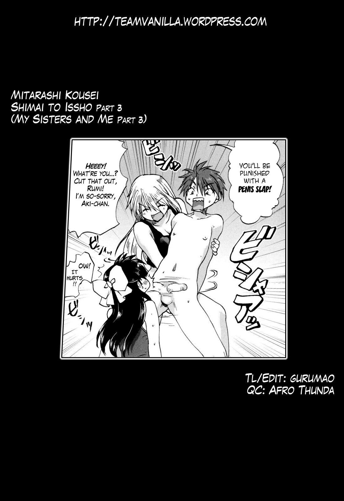 [みたらし侯成] 家族どんぶり [英訳]