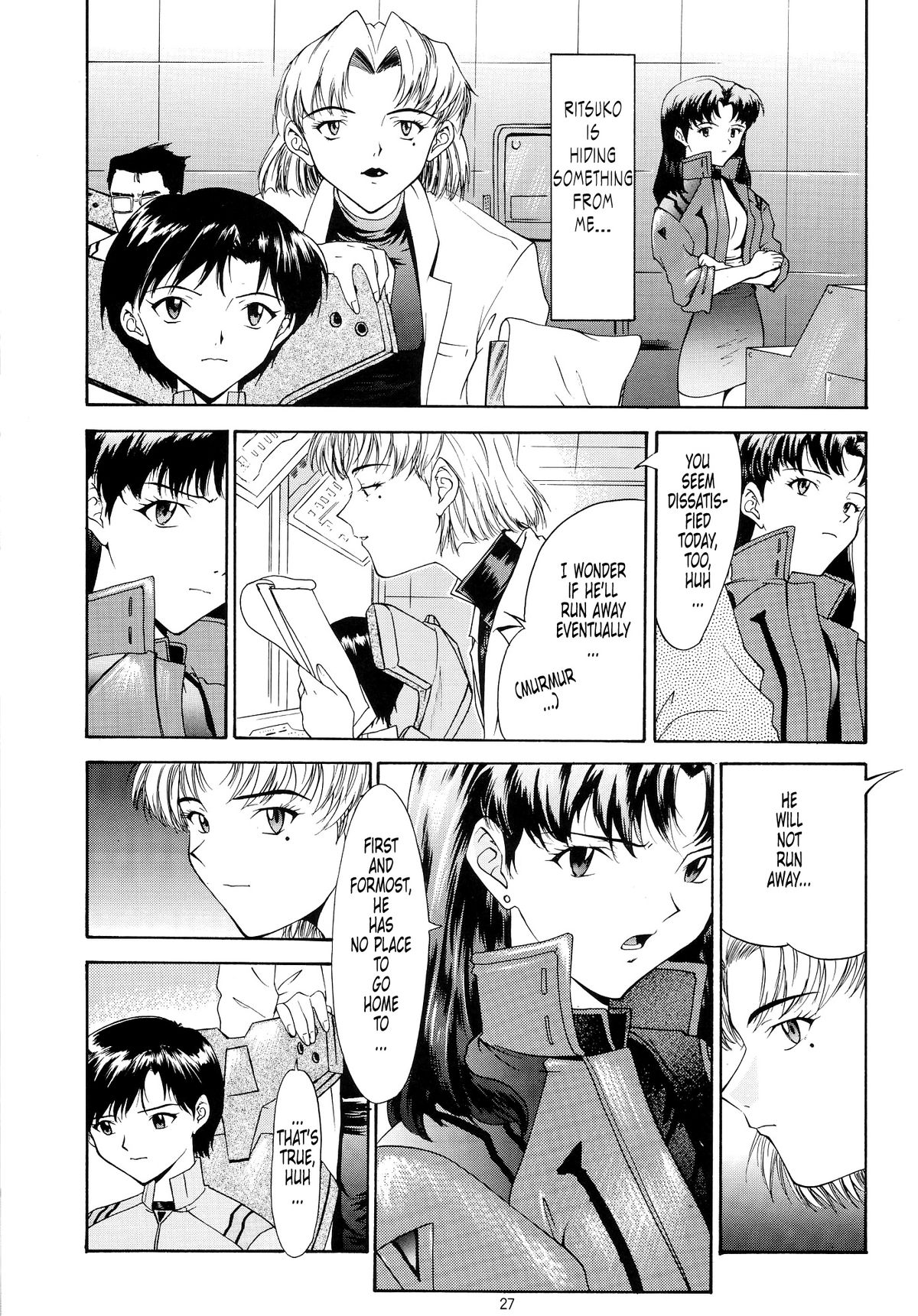 (C54) [血祭屋本舗 (朝凪葵)] Evangelium Aeternitatis 永遠の福音書 II (新世紀エヴァンゲリオン) [英語]