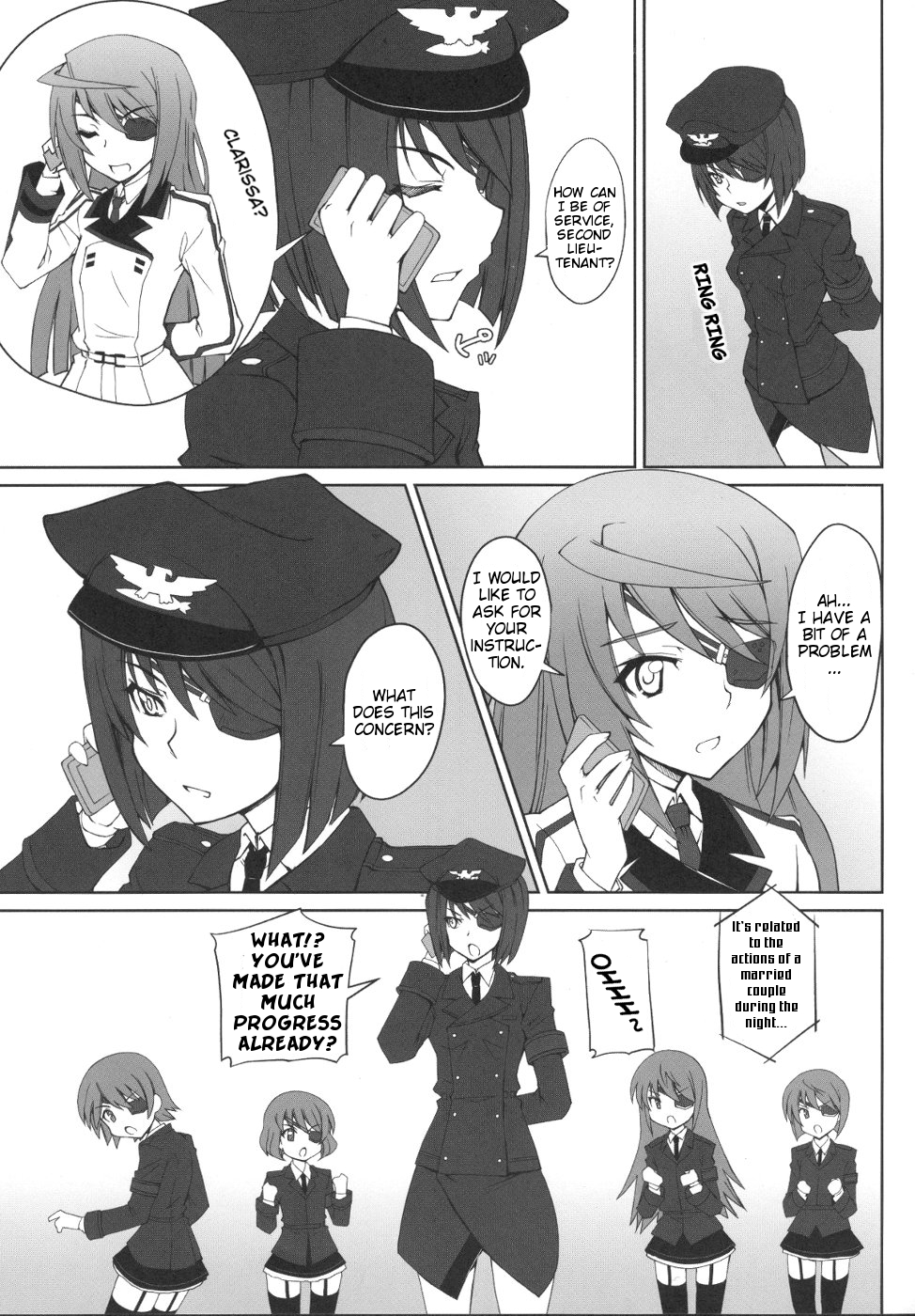 (COMIC1☆5) [i.r.o.Zi (睦月ぎんじ、葵信次)] LOVE&3PEACE (IS ＜インフィニット・ストラトス＞) [英訳]