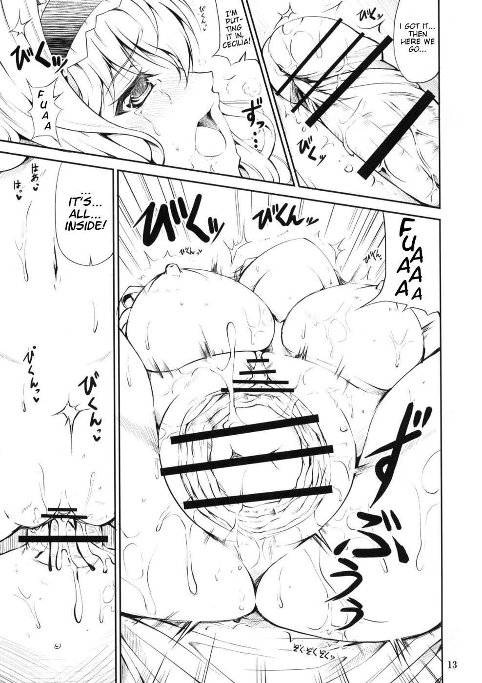 (サンクリ51) [RED CROWN (石神一威)] SE セシリアとえっちな事したい!!! (IS＜インフィニット・ストラトス＞) [英訳]