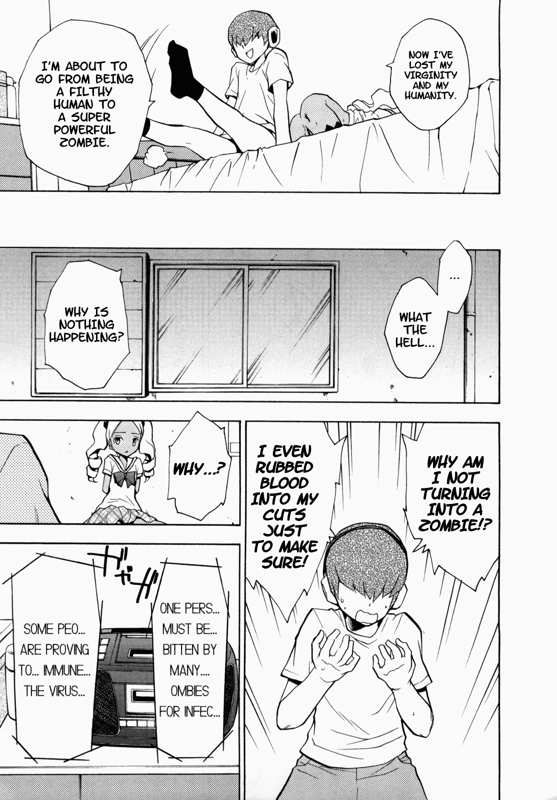 [はだむらさき] GIRL OF THE DEAD [英訳]