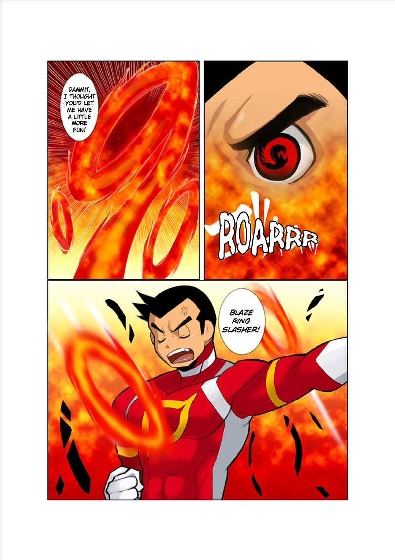 [我武者ら! (中田春平)] 聖龍戦隊ドラゴンレンジャー赤編序章,vol.1-4 [英訳] [DL版]